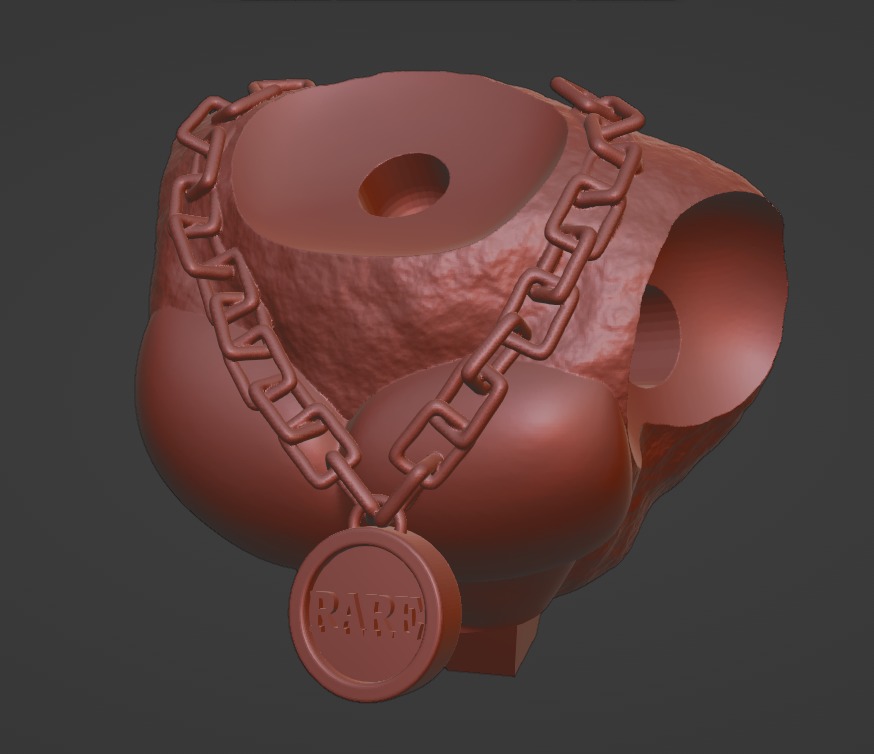 DKC Funky Kong first game version  3D print model_5