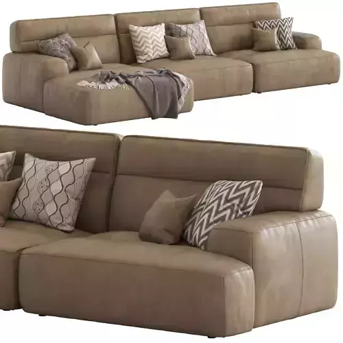 Coco Republic Estancia Leather Alvaro Sofa1