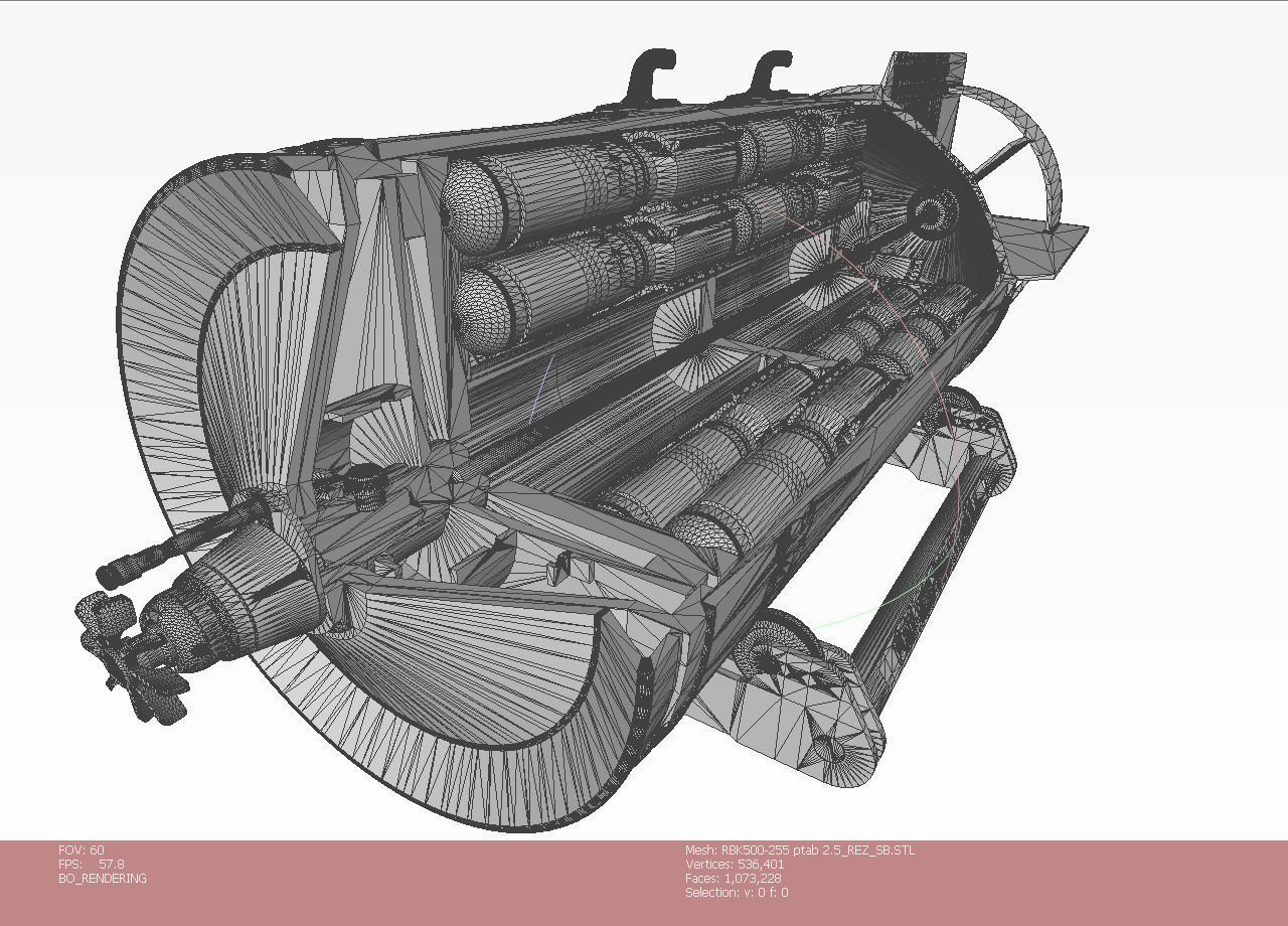 Cluster air bombs Russian Ukrainian war 3D Printable Collection _23