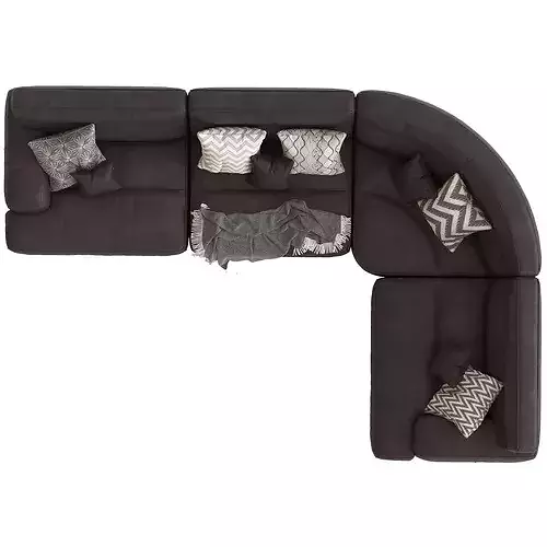 Coco Republic Estancia Leather Alvaro Sofa2 3D model 4