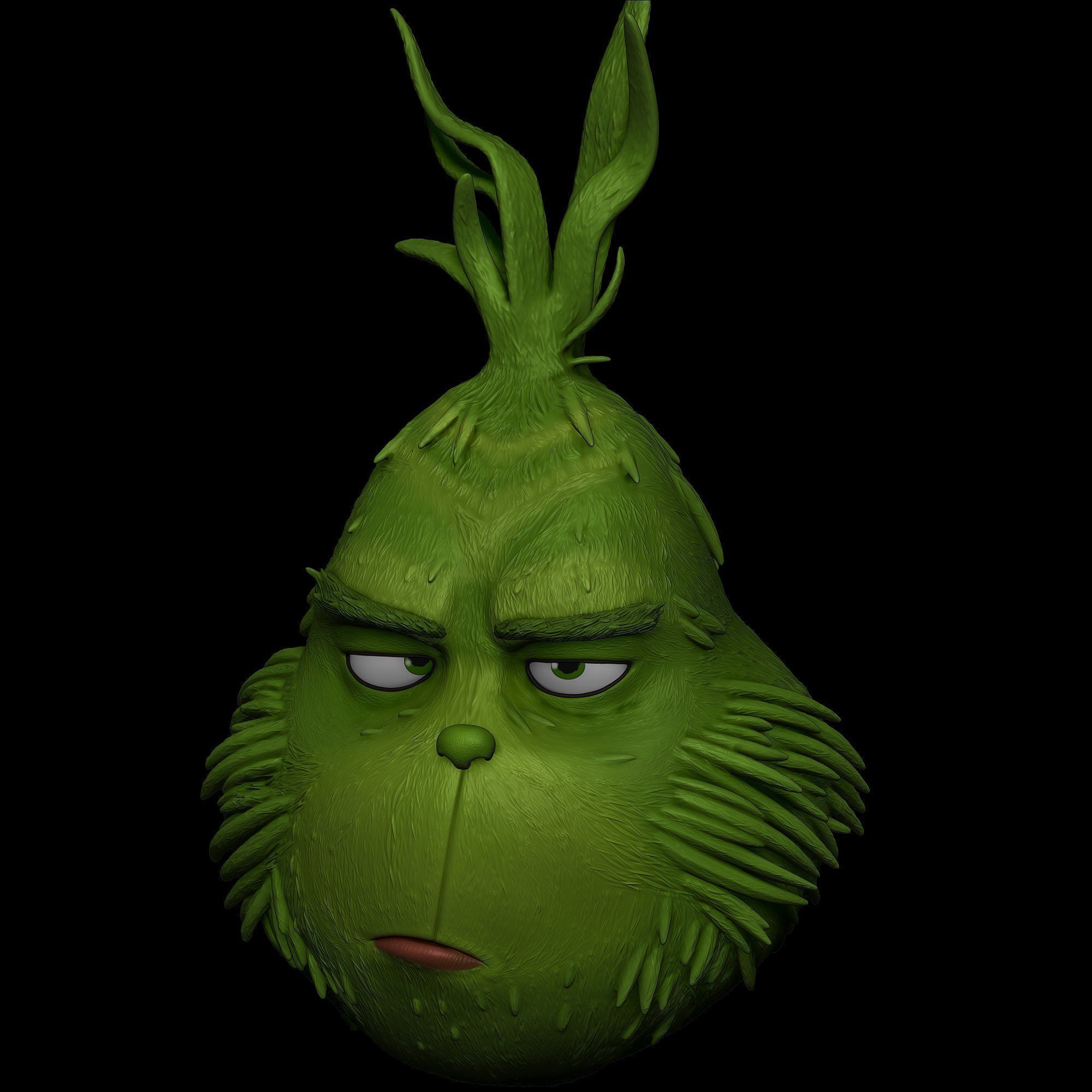 Grinch s Morning Coffee Holiday Grump 3D Print Set 3D print model_5