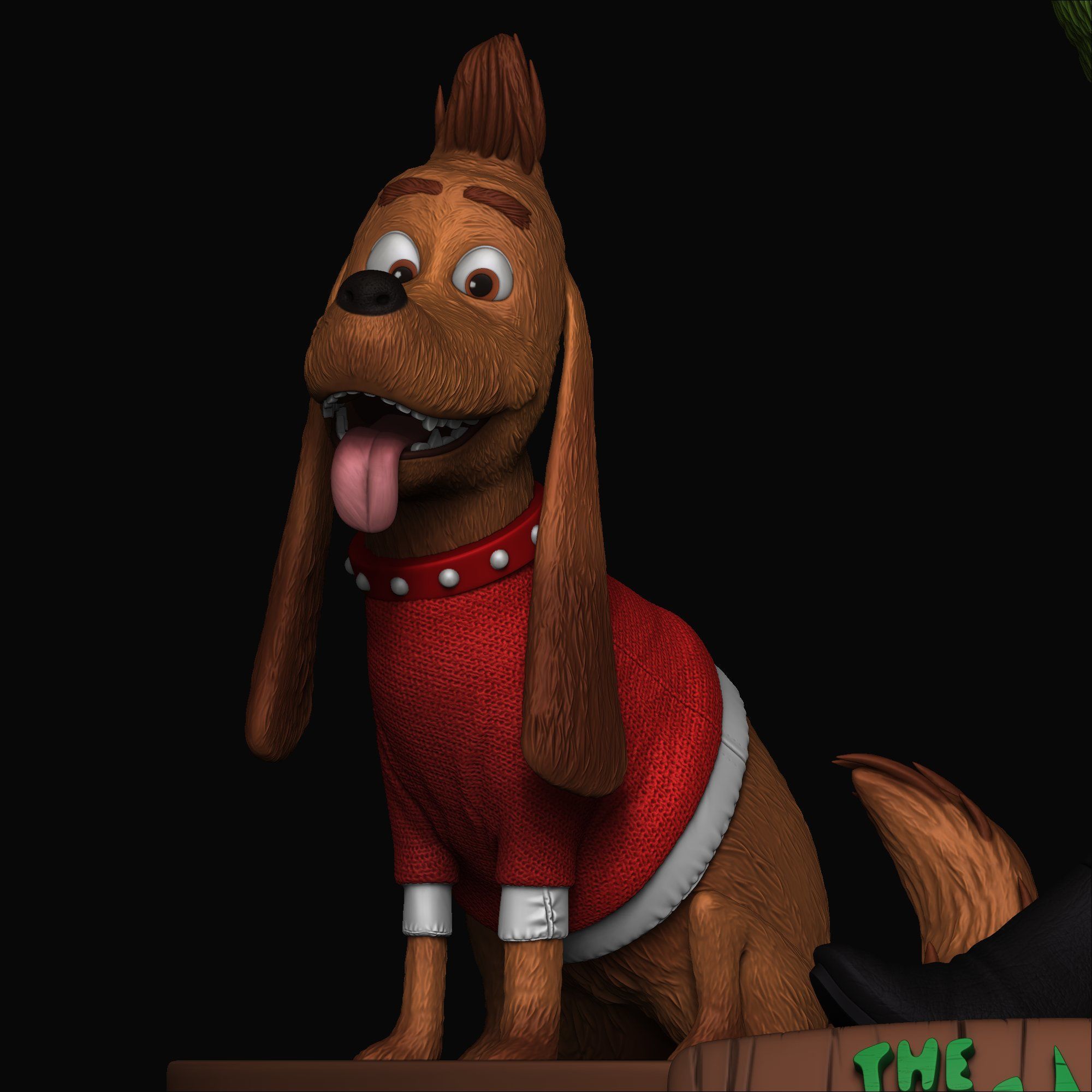 Grinch s Morning Coffee Holiday Grump 3D Print Set 3D print model_3