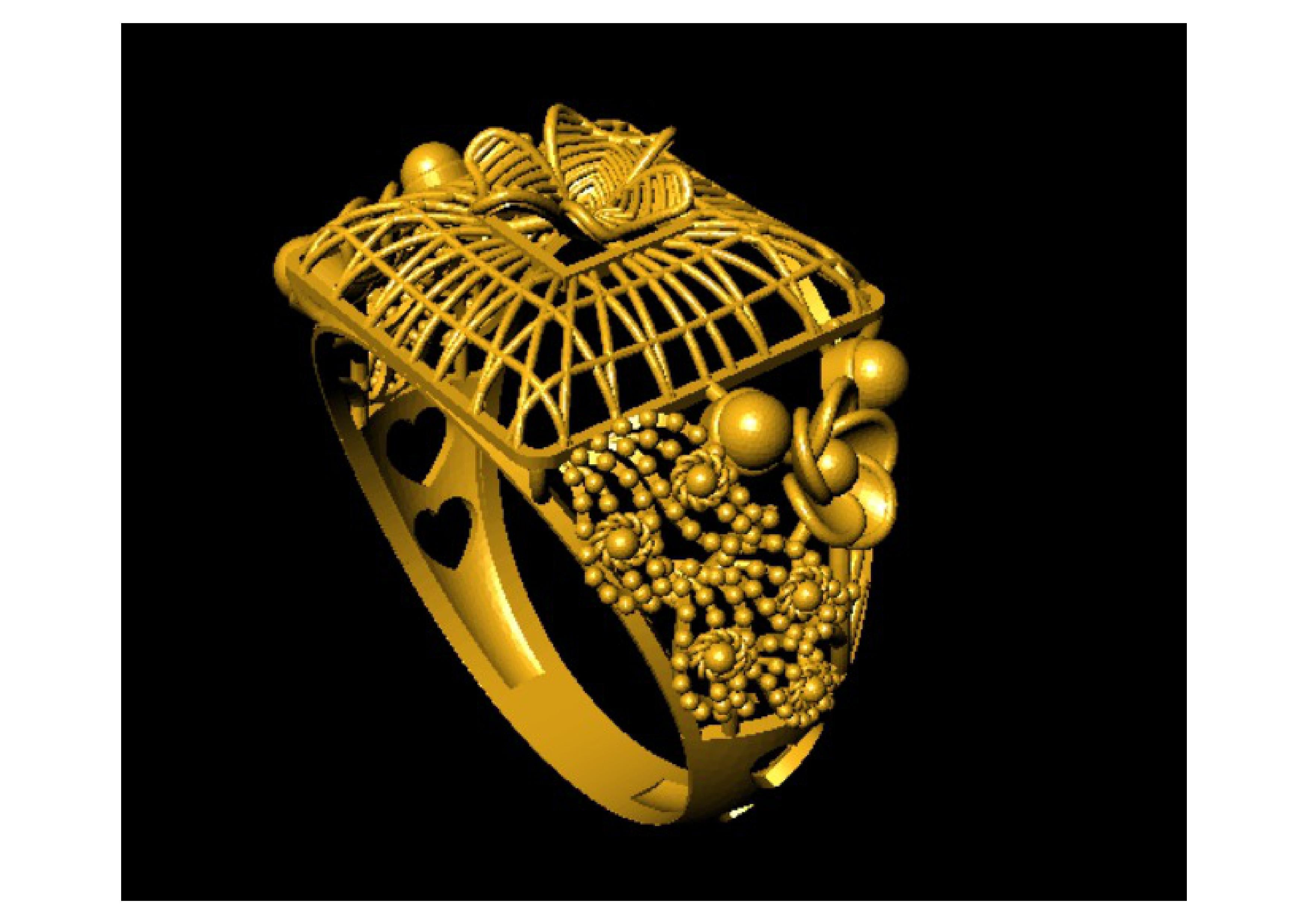 3 Gram Rings 3D print model_23