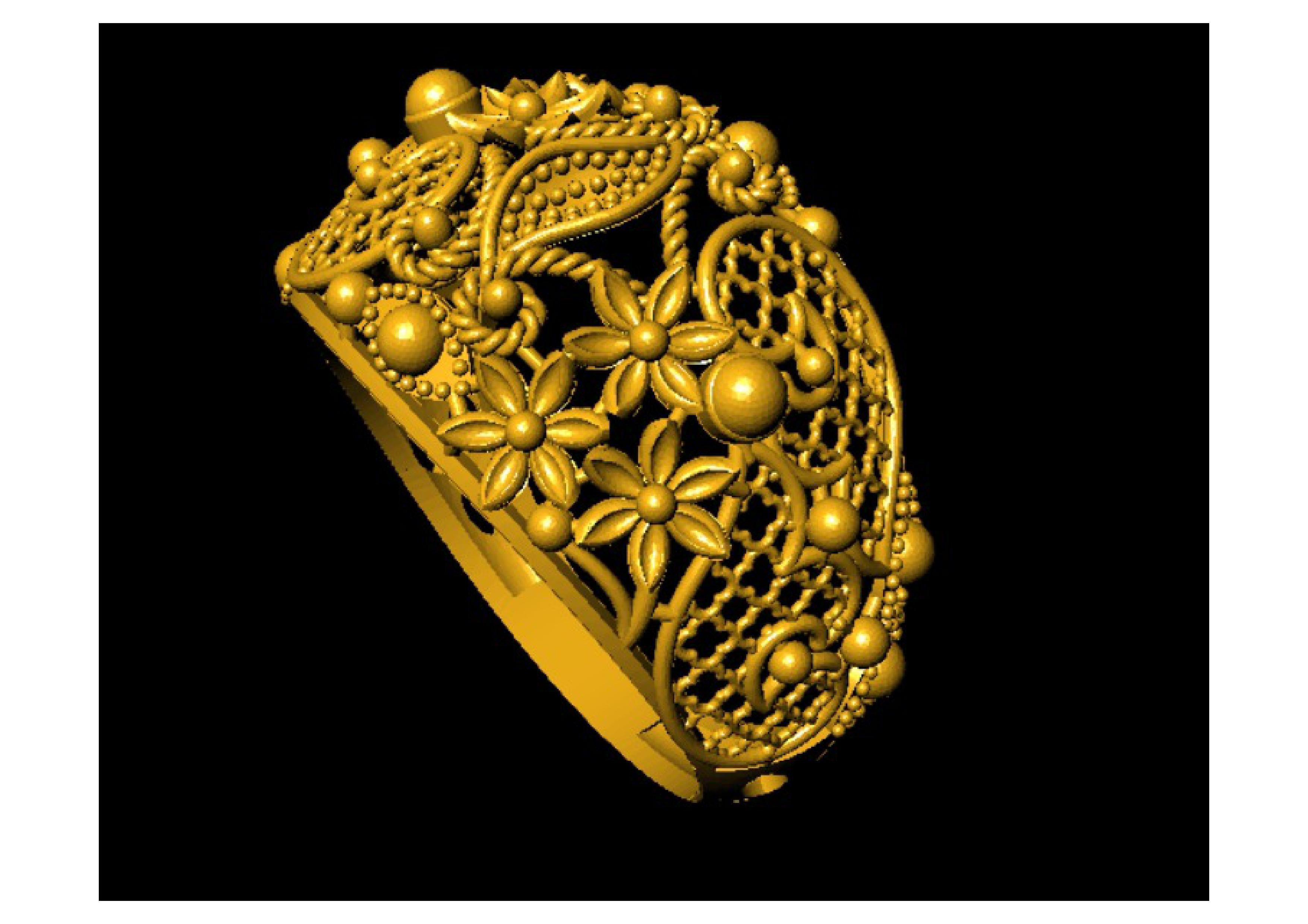 3 Gram Rings 3D print model_20