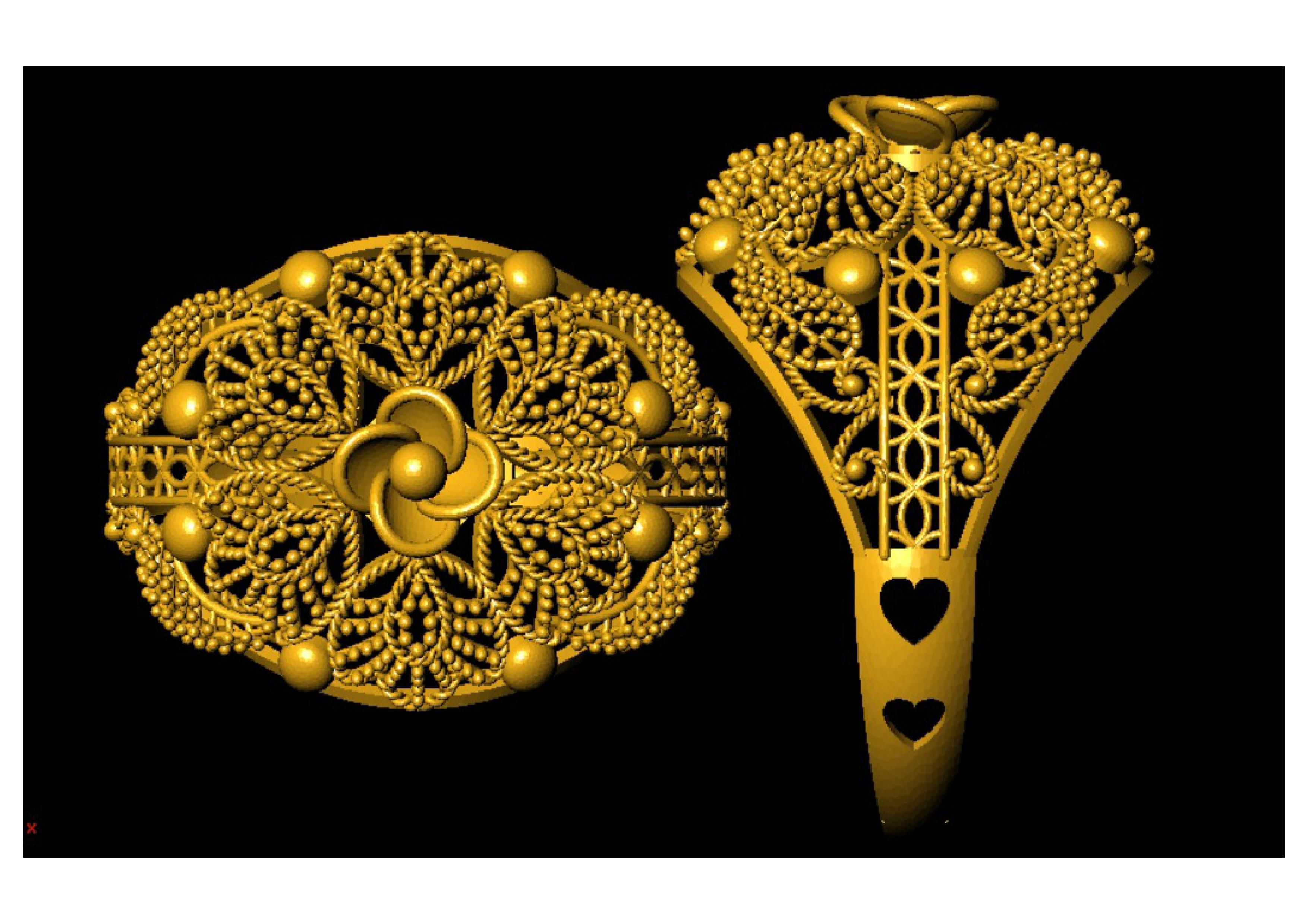 3 Gram Rings 3D print model_17