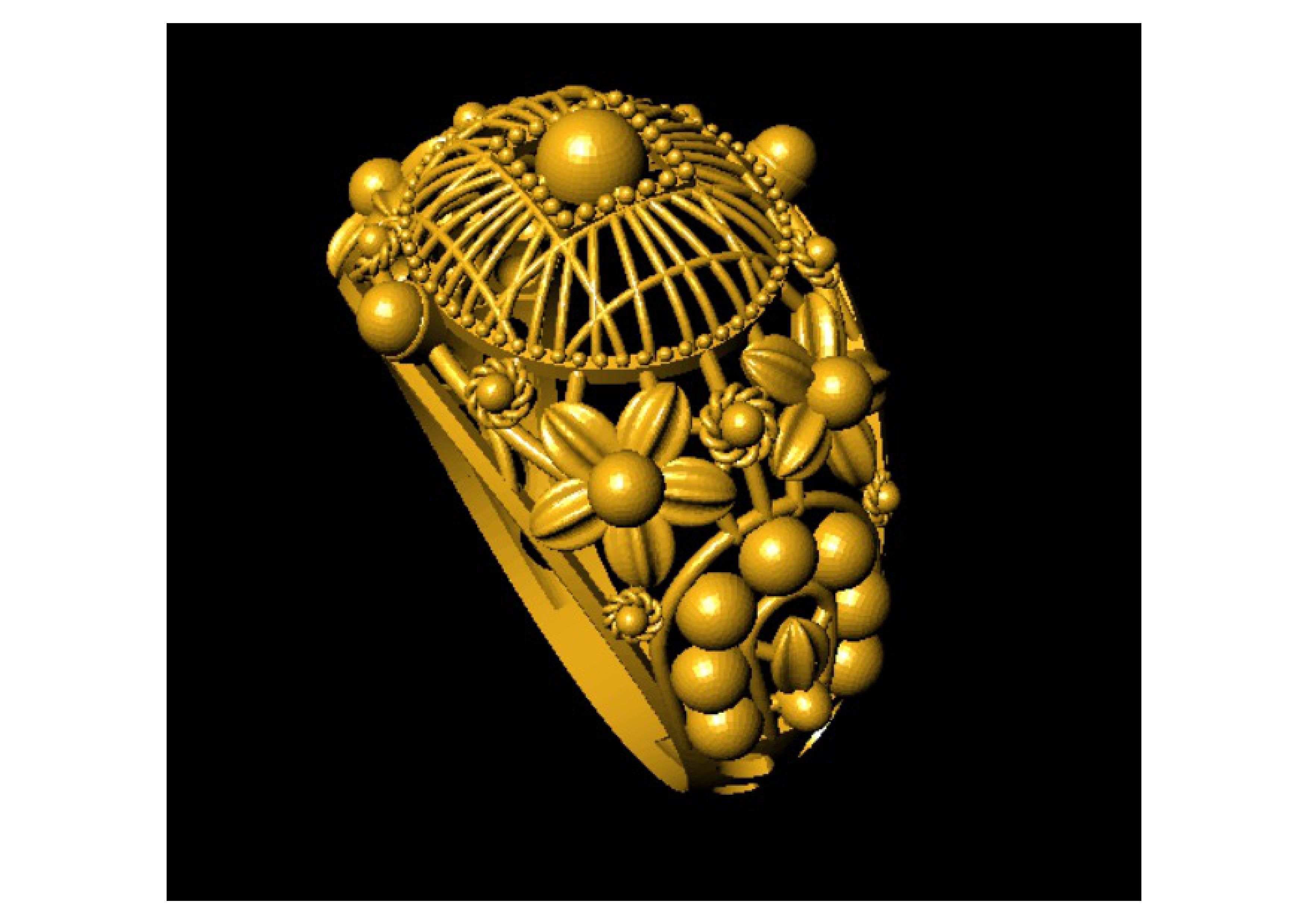 3 Gram Rings 3D print model_21