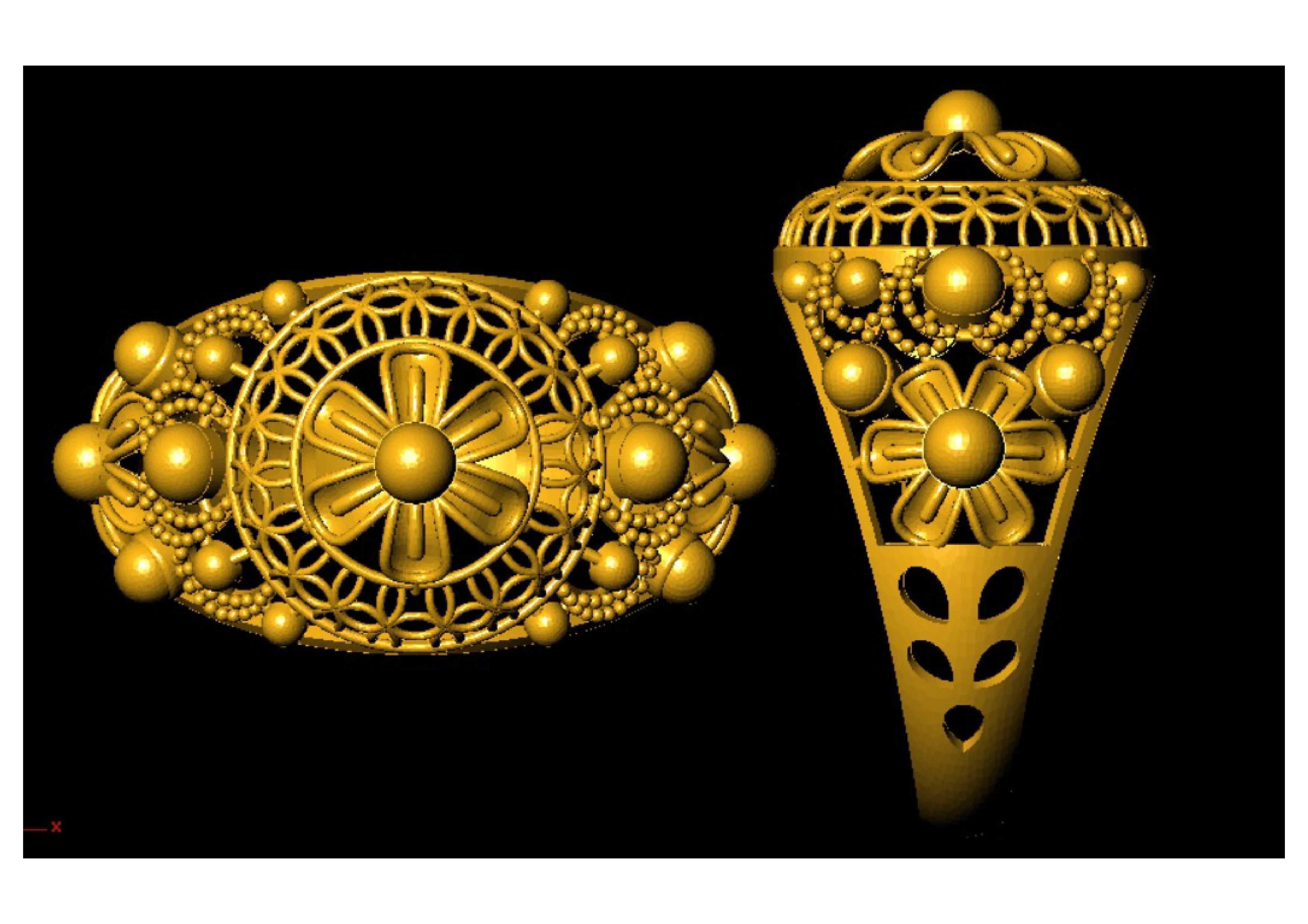 3 Gram Rings 3D print model_5