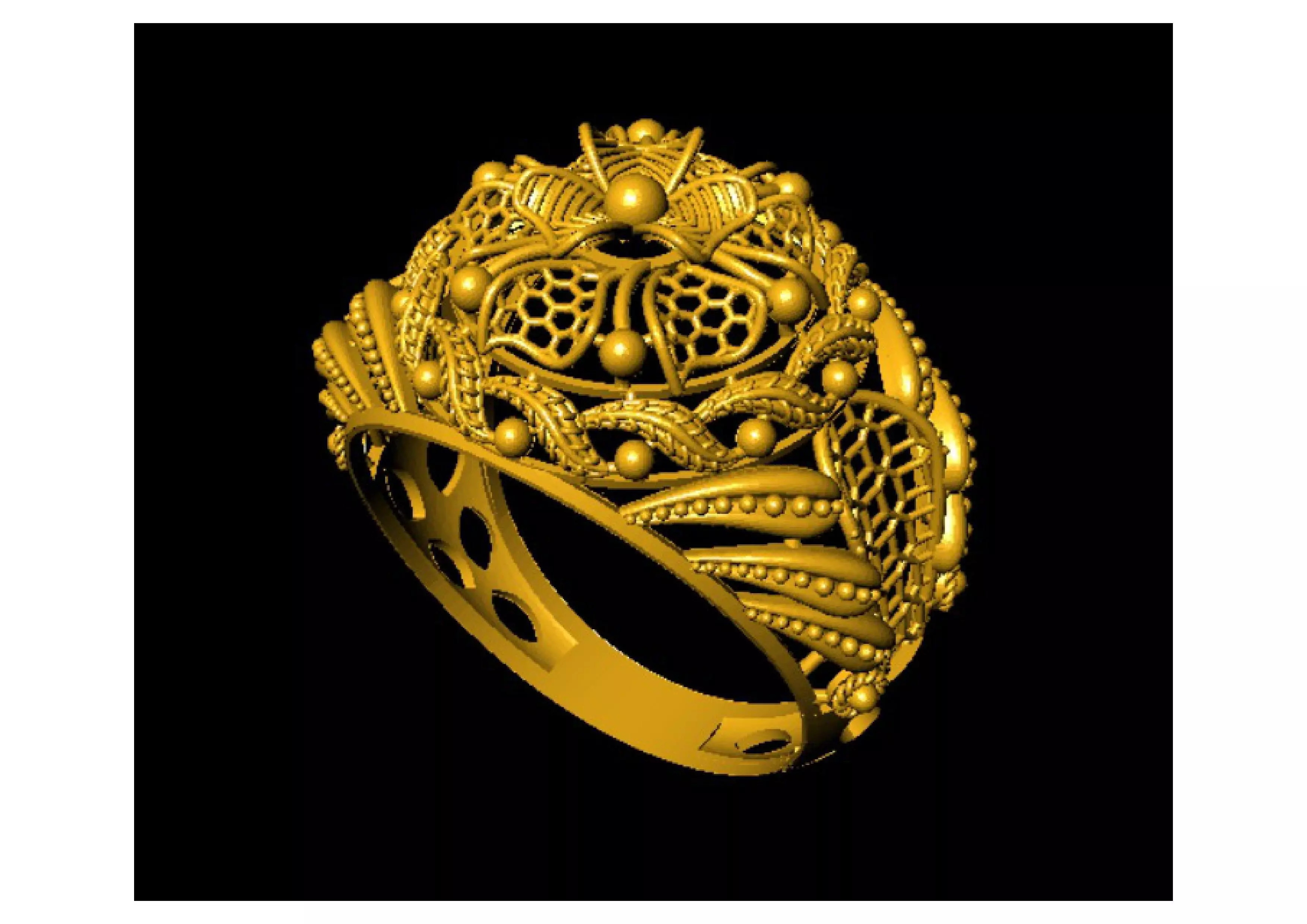 3 Gram Rings 3D print model_0