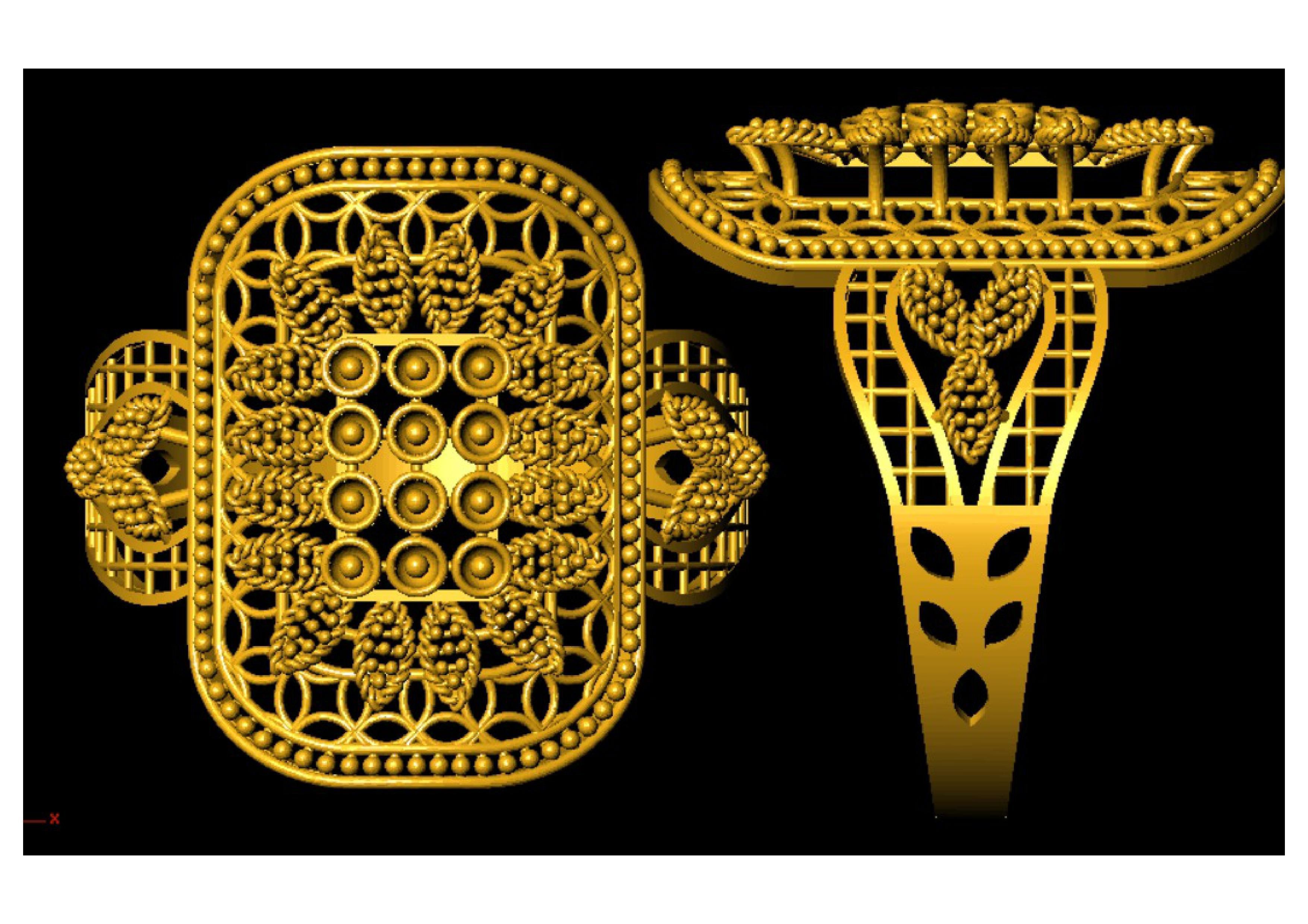 3 Gram Rings 3D print model_10