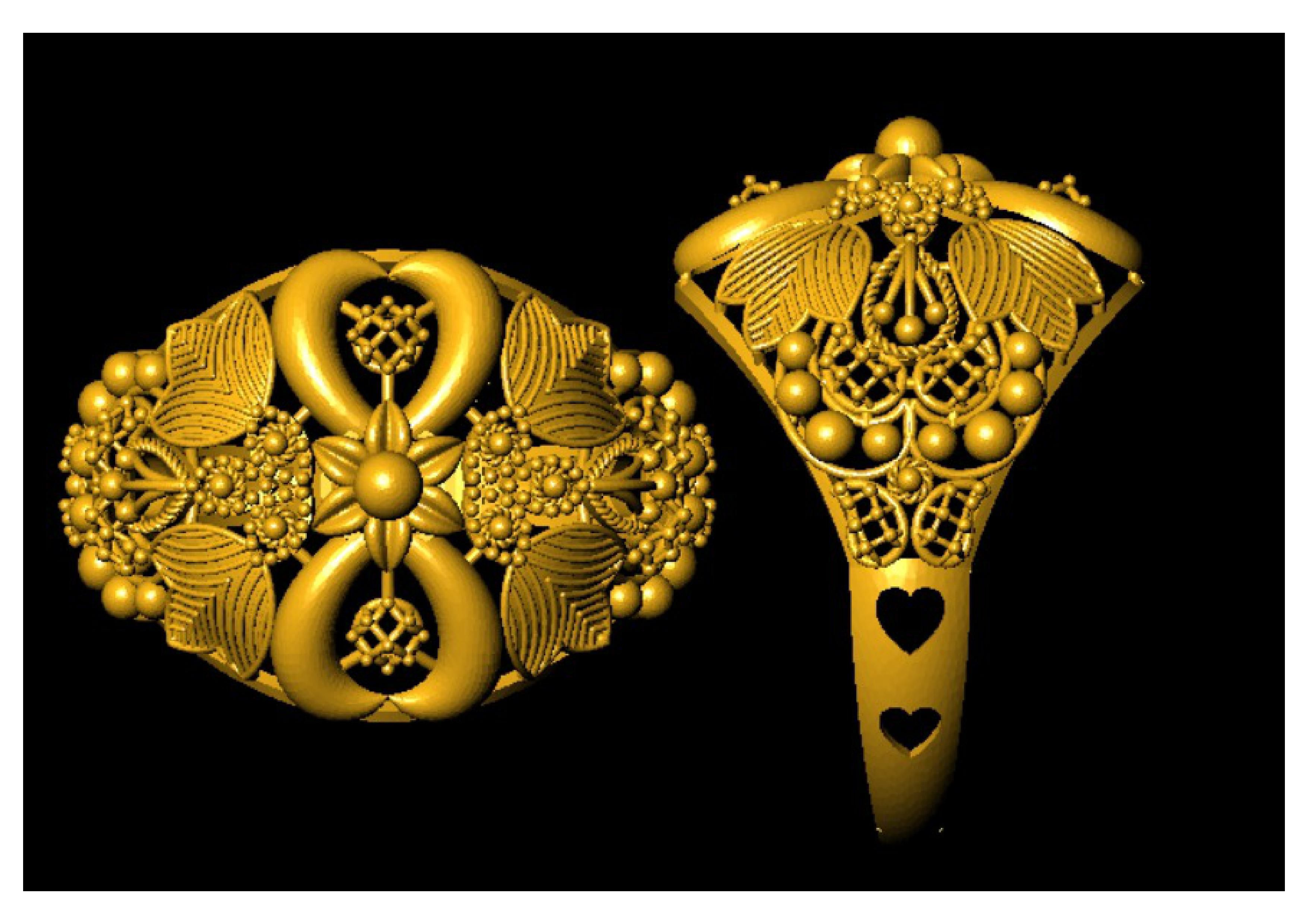 3 Gram Rings 3D print model_15