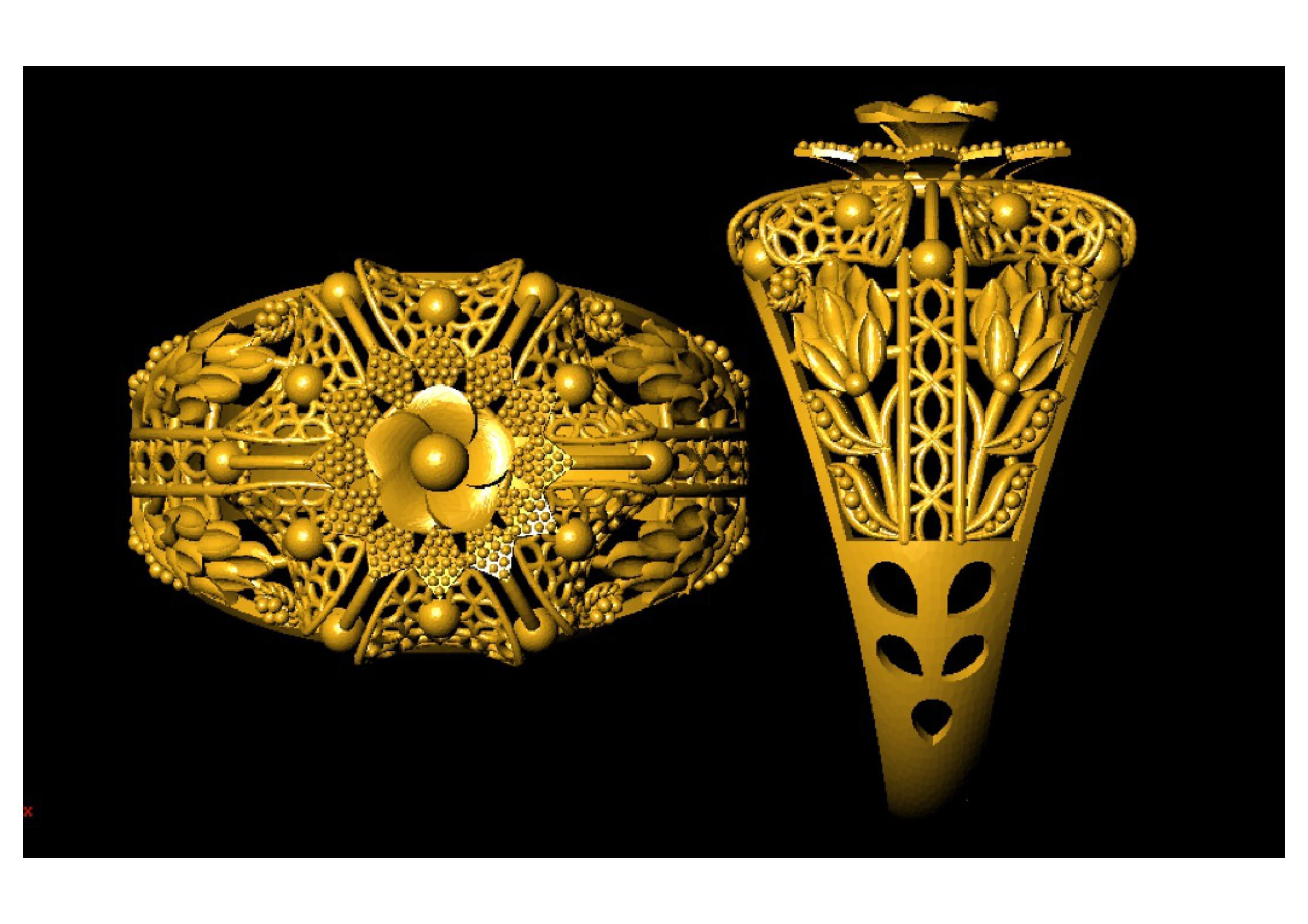 3 Gram Rings 3D print model_6