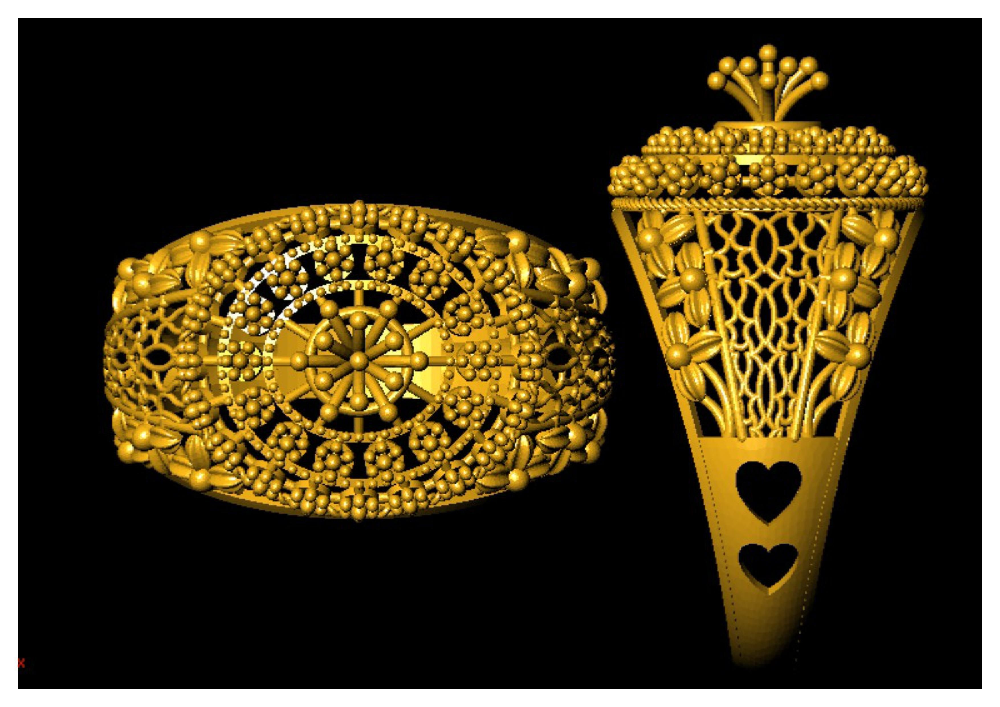 3 Gram Rings 3D print model_12