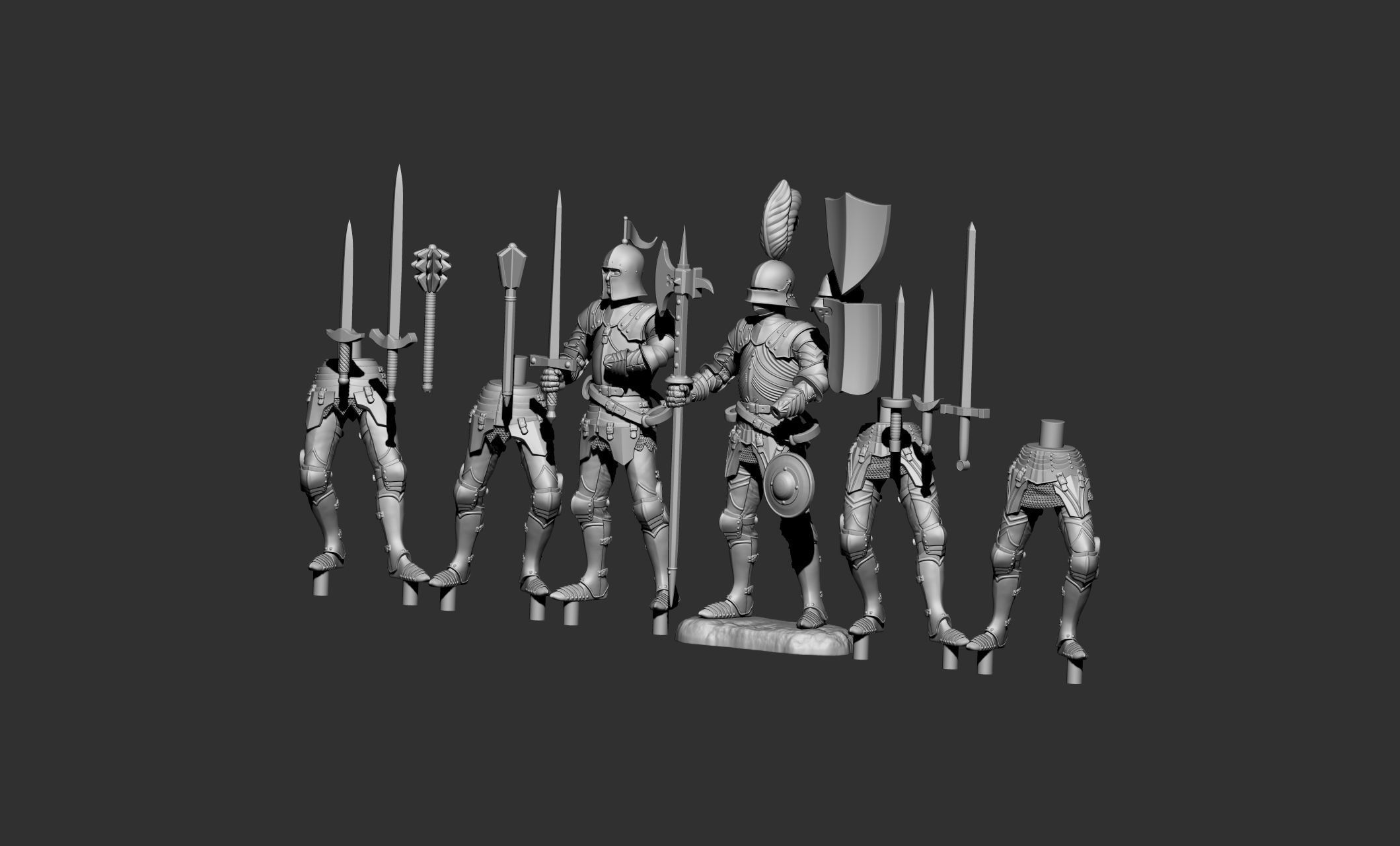 SET KNIGHT 3D print model_31