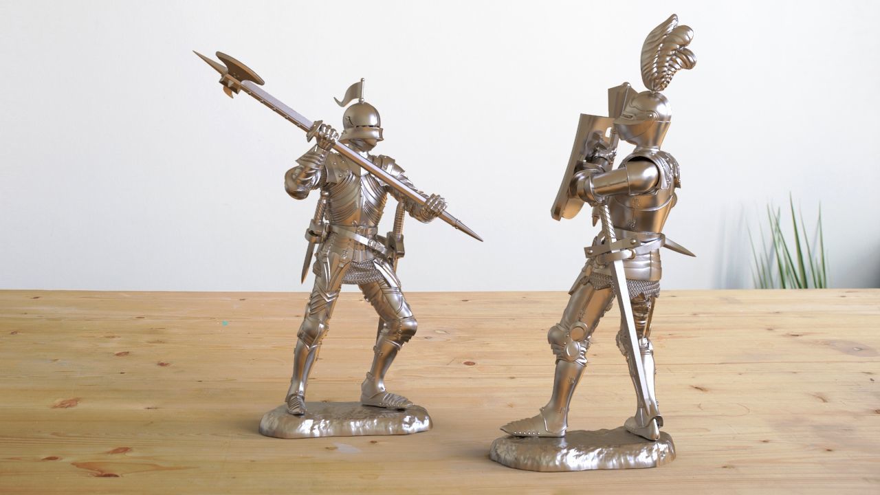 SET KNIGHT 3D print model_20