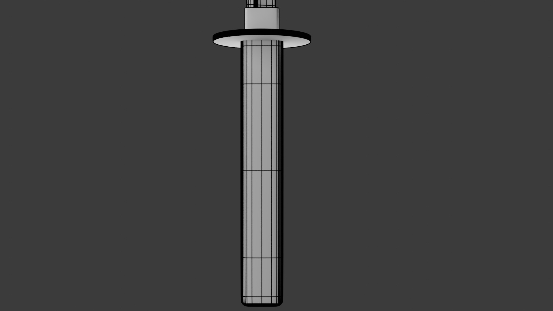 Katana Low-poly 3D model_7