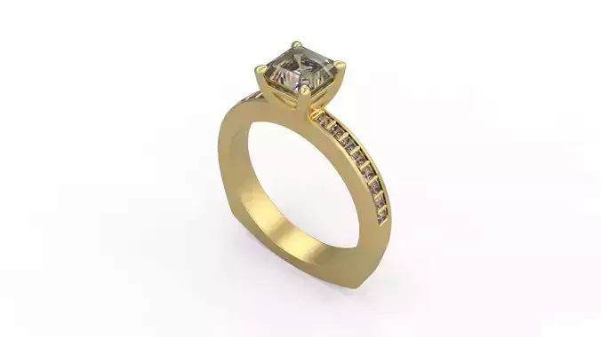 Woman Solitaire 167 3D print model