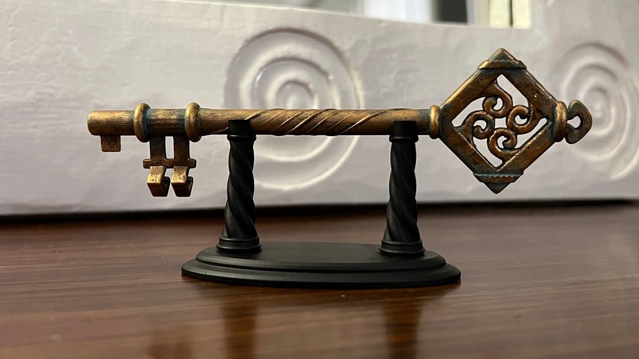 BAG END KEY - The Hobbit - STL 3D print model_3