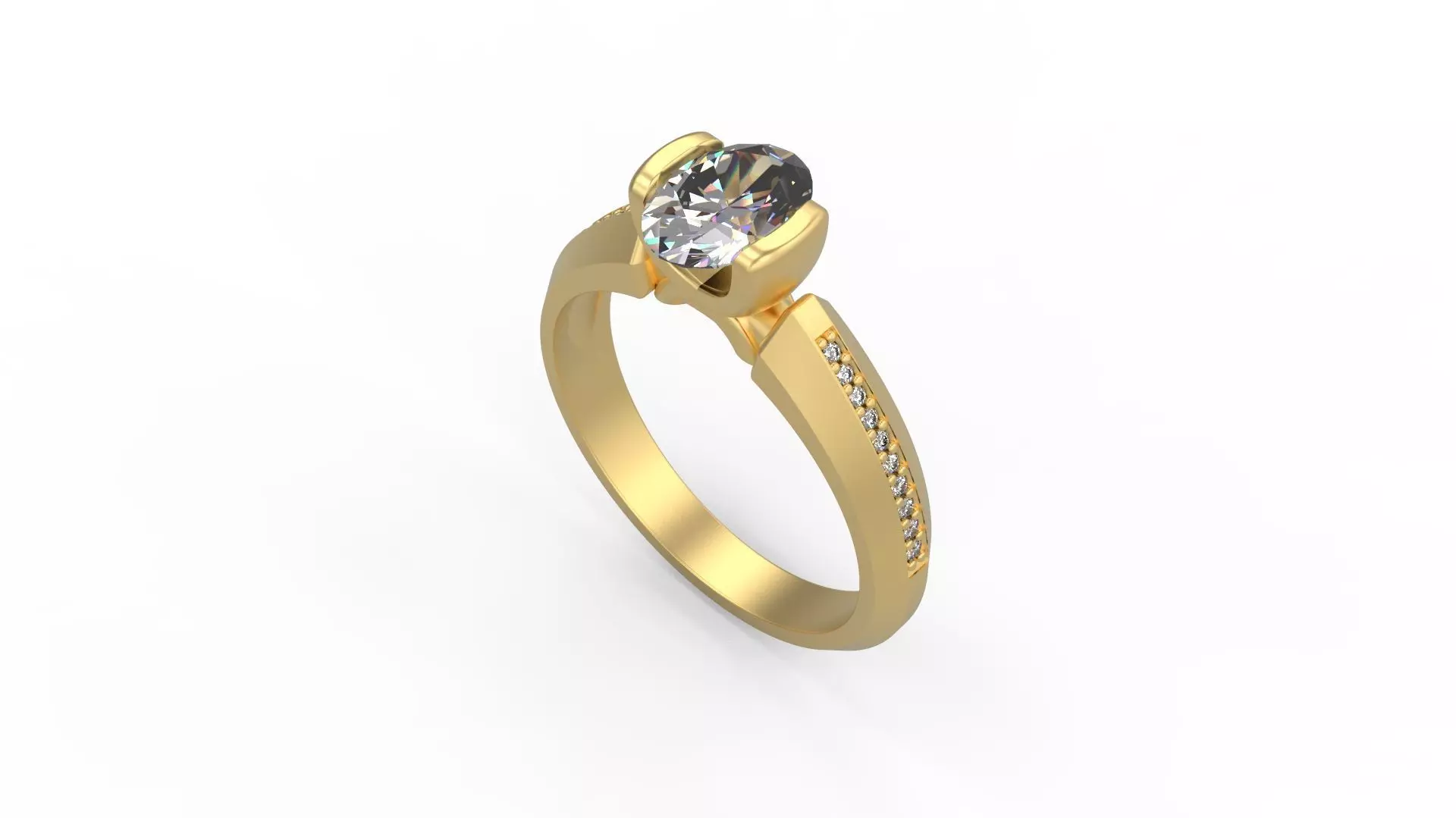 Woman Solitaire 179 3D print model