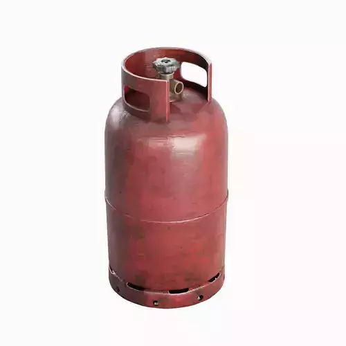 Dirty Gas Cylinder 01 3D model
