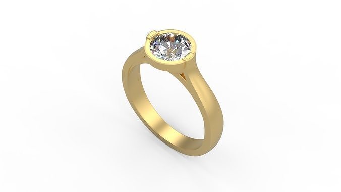 Woman Solitaire 187 3D print model