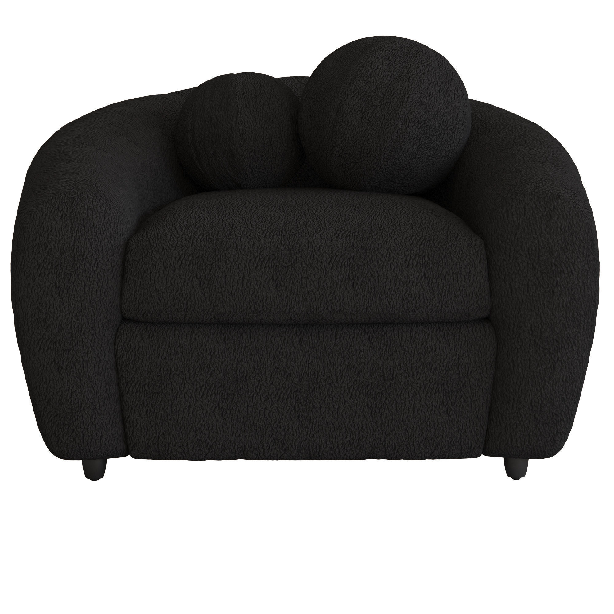 Coco Republic CR Essentials Atelier Armchair 3D model_3