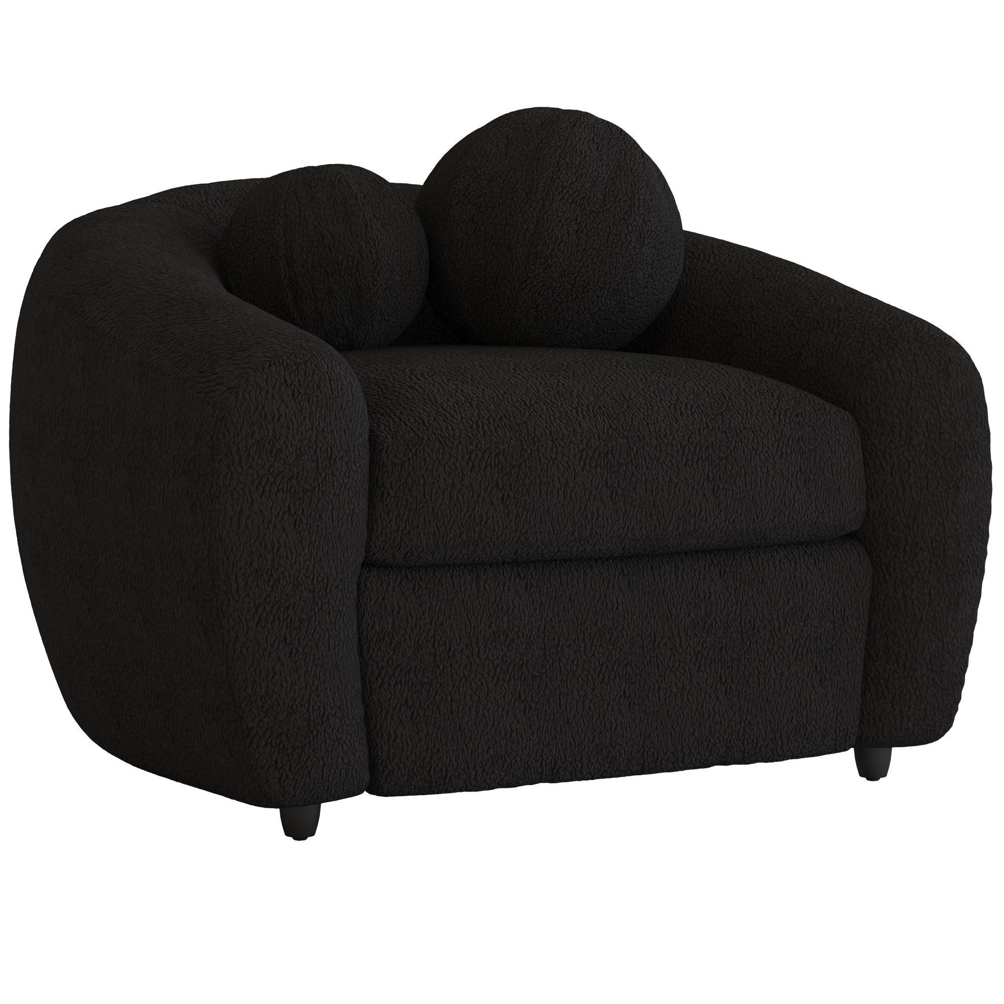 Coco Republic CR Essentials Atelier Armchair 3D model_1