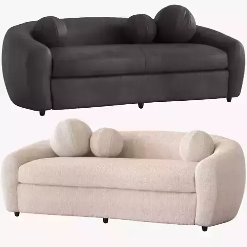 Coco Republic CR Essentials Atelier Sofa 3D model