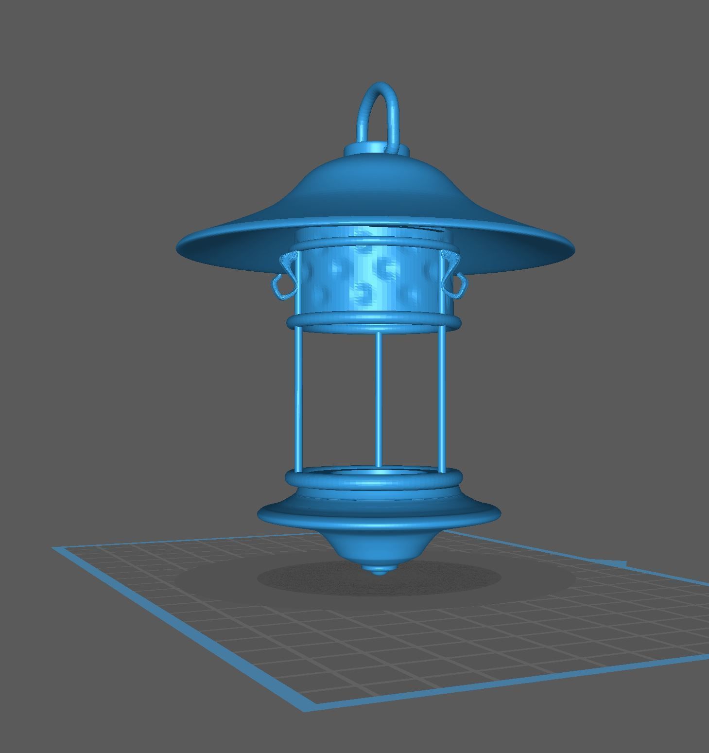BILBO BOLSON - Entrance Lamp - STL 3D print model_4
