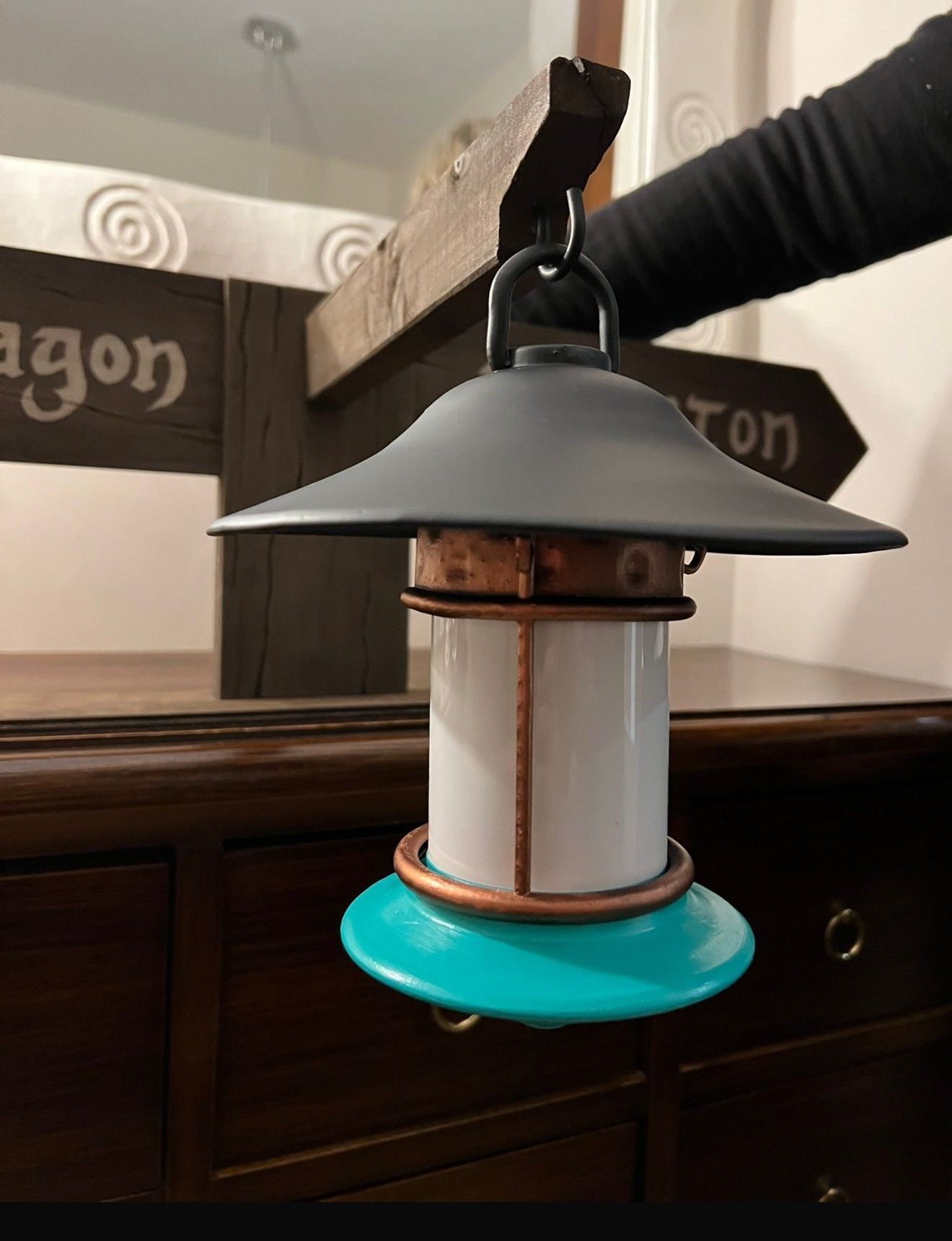 BILBO BOLSON - Entrance Lamp - STL 3D print model_1