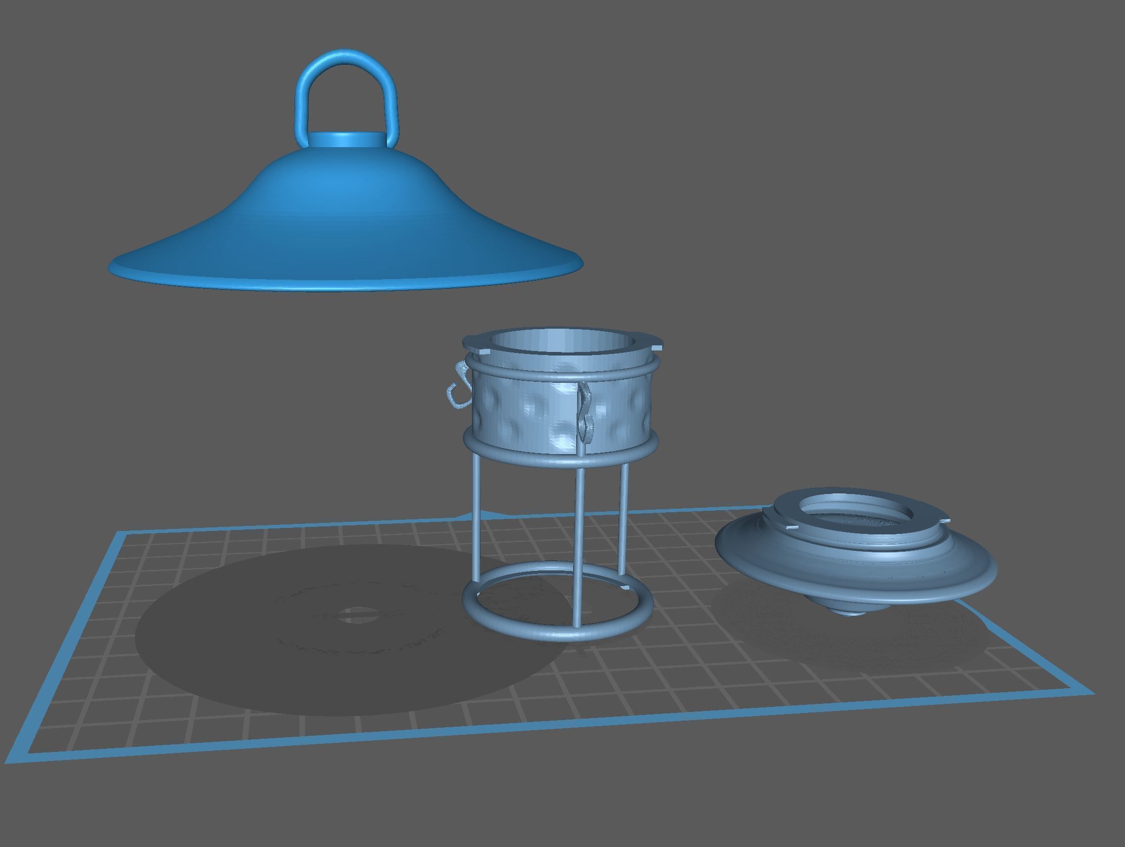 BILBO BOLSON - Entrance Lamp - STL 3D print model_7