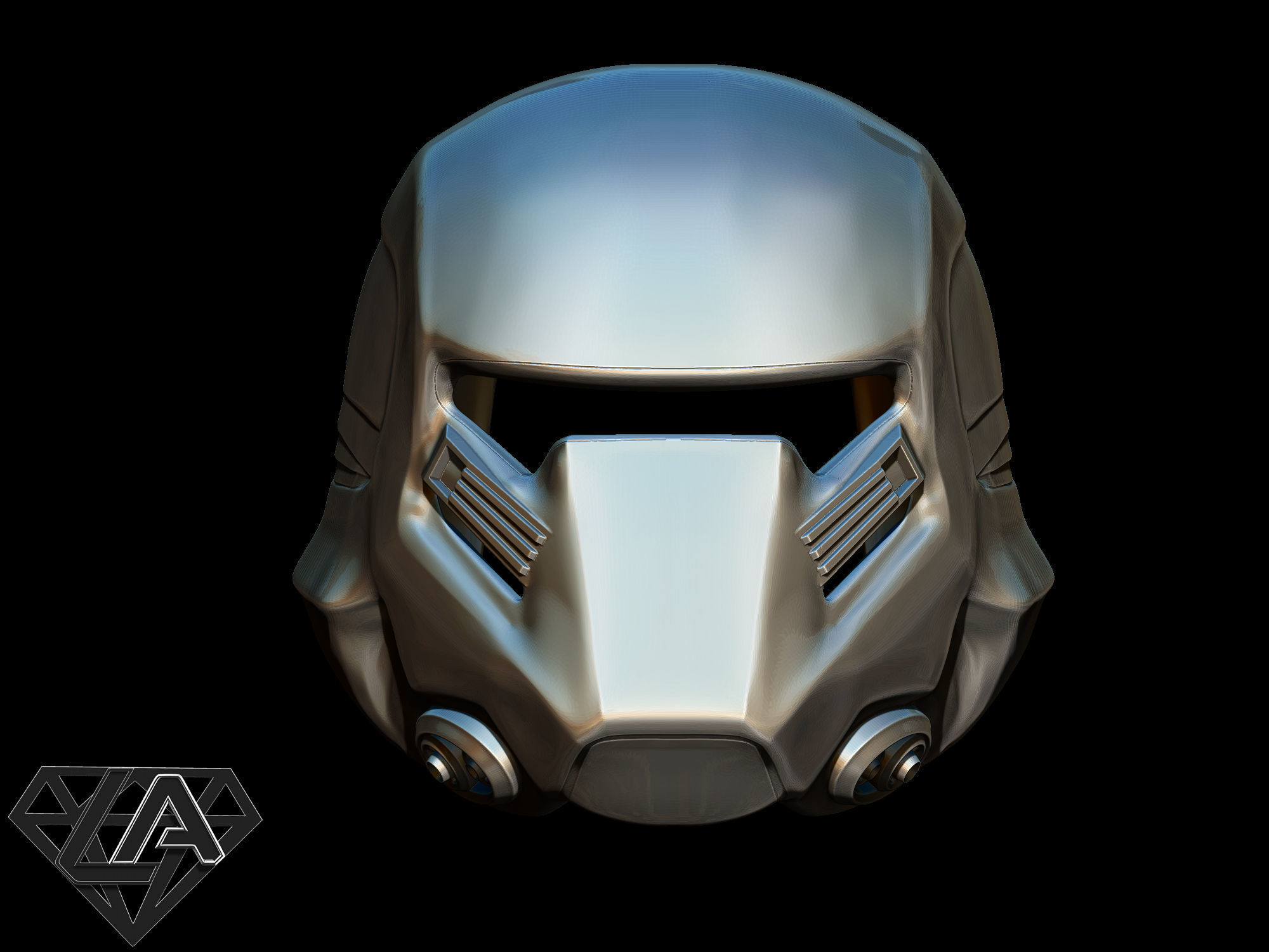 X-stormtrooper 3D print model_5