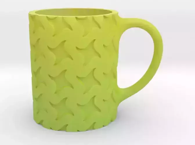 4 Pointed Star Mug