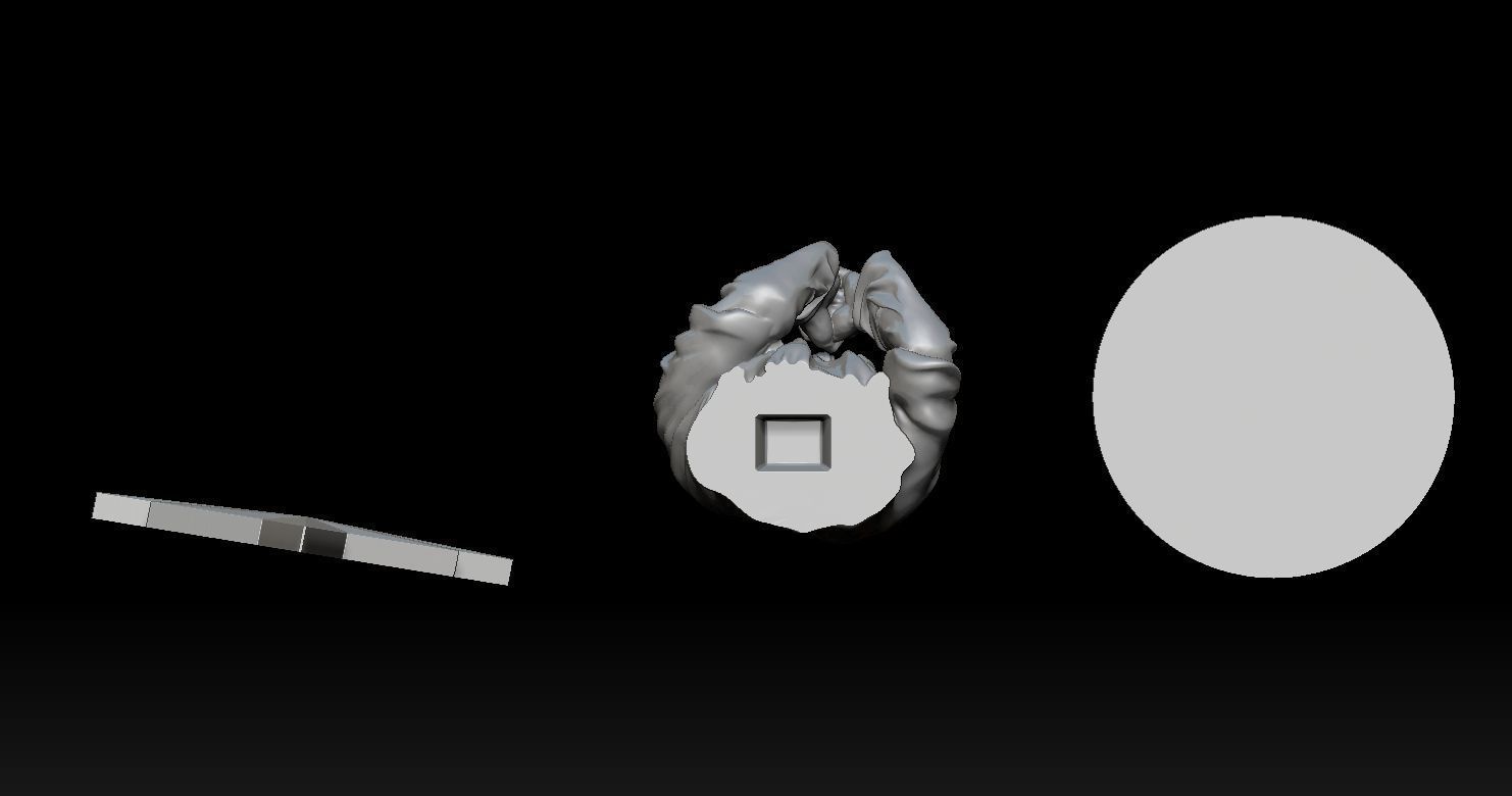 Statue of Jesus praying 2 3D print model_16