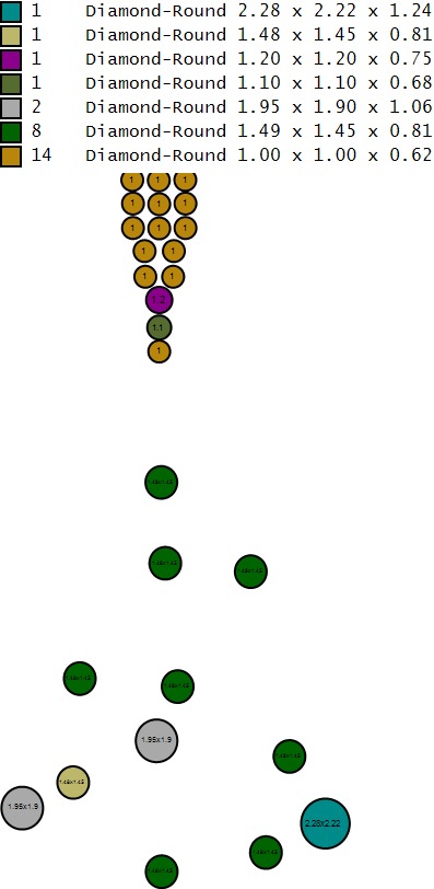 GOLDEN CHRISTMAS THEME PENDANT 3D PRINTABLE MODEL 3D print model_6