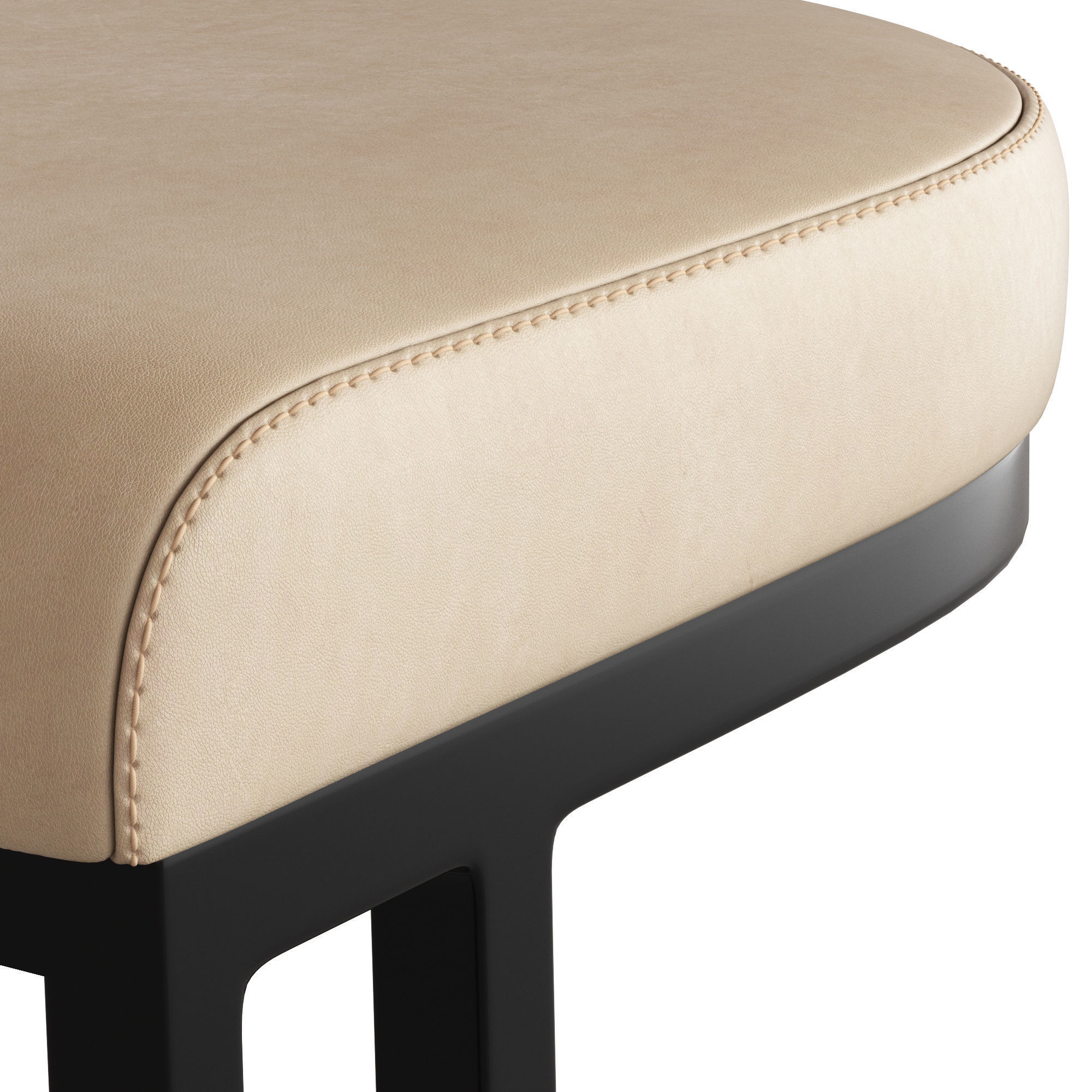 Coco Republic Julio Barstool 3D model_4