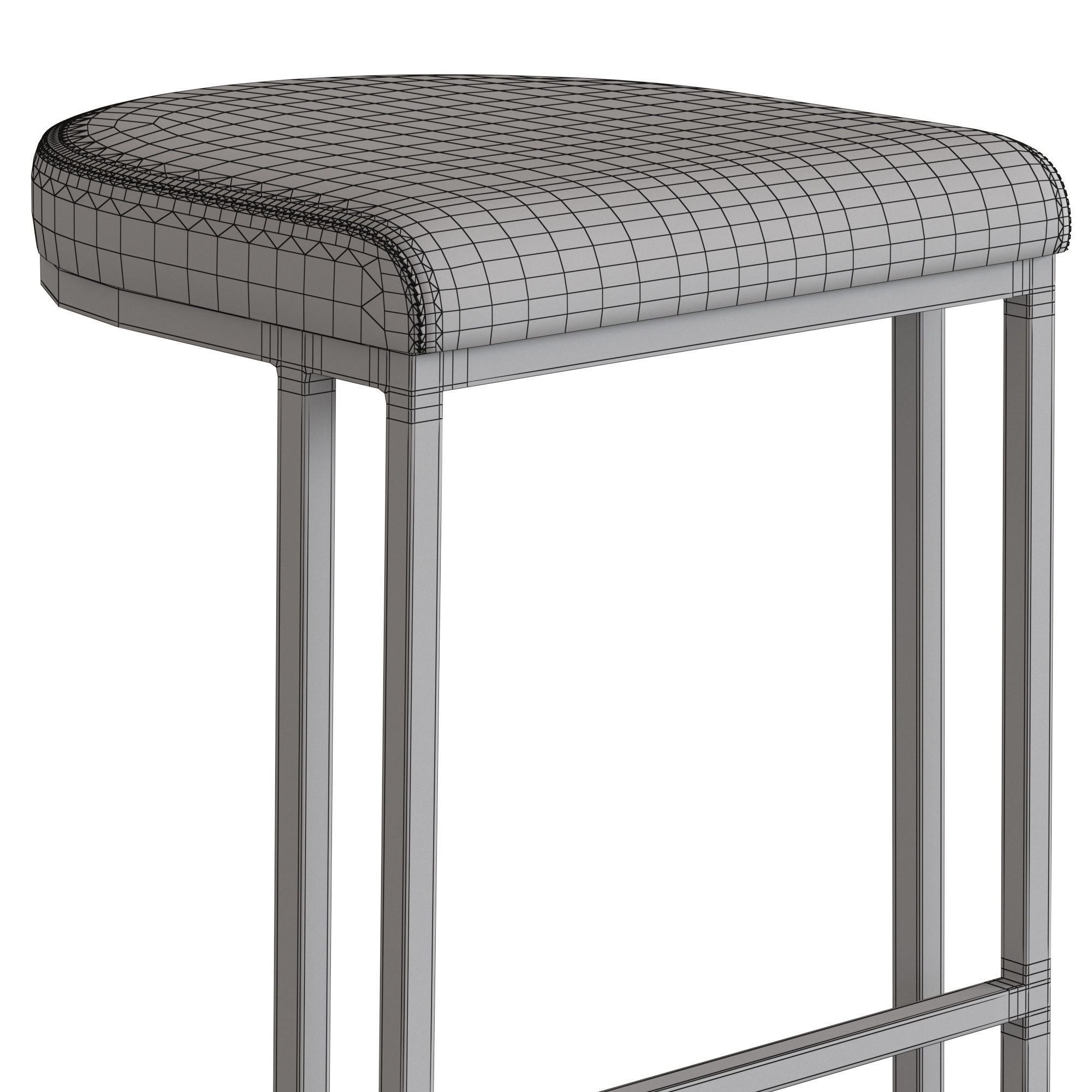 Coco Republic Julio Barstool 3D model_5