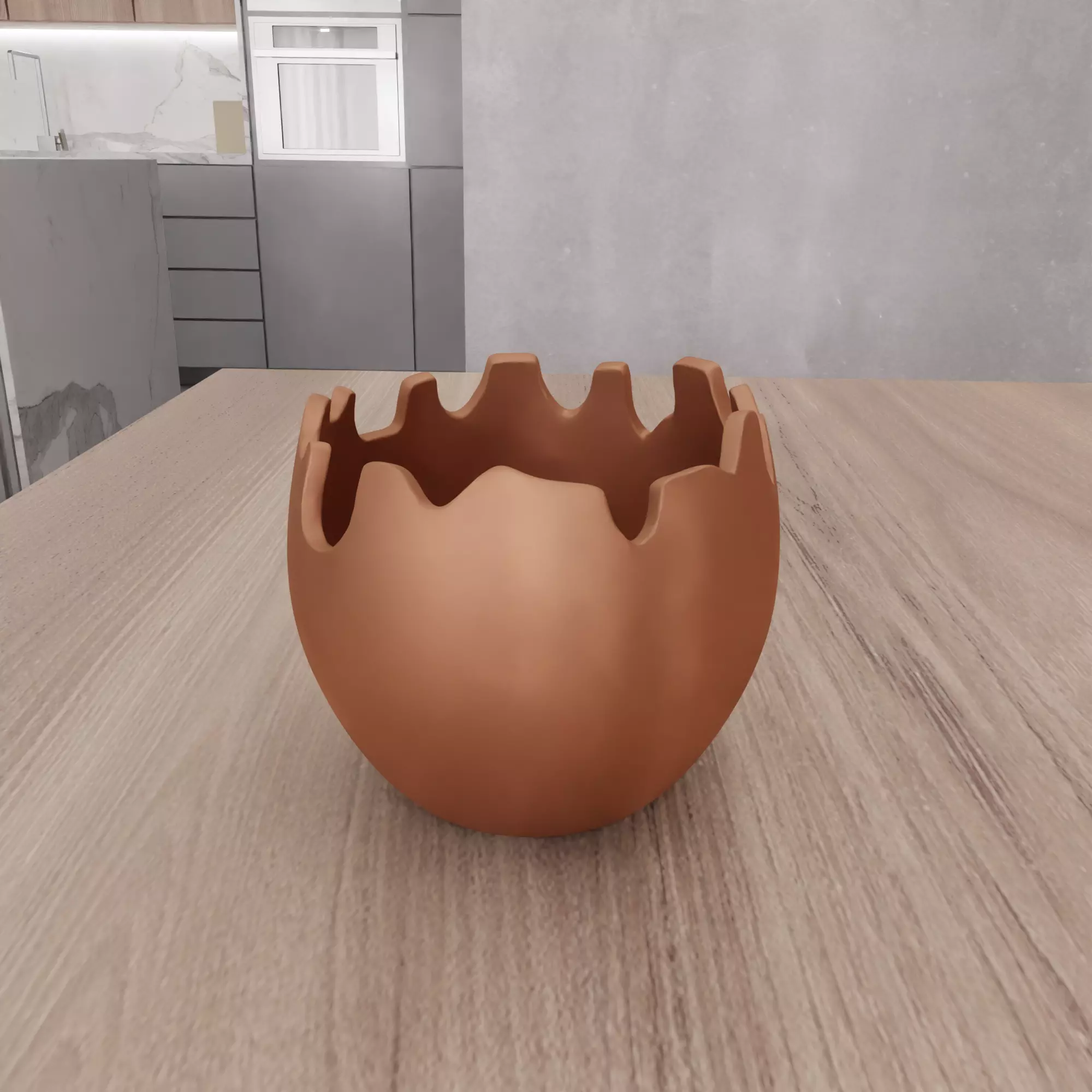 Easter Crack Egg Ornament - 324 3D print model_8