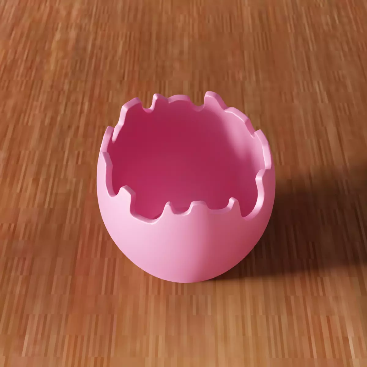Easter Crack Egg Ornament - 324 3D print model_1