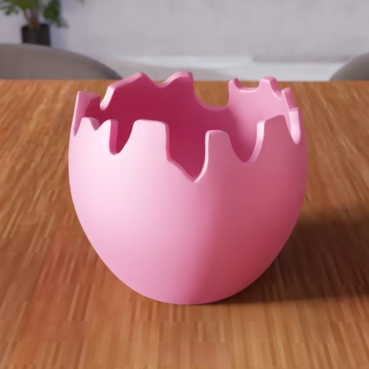 Easter Crack Egg Ornament - 324 3D print model_2