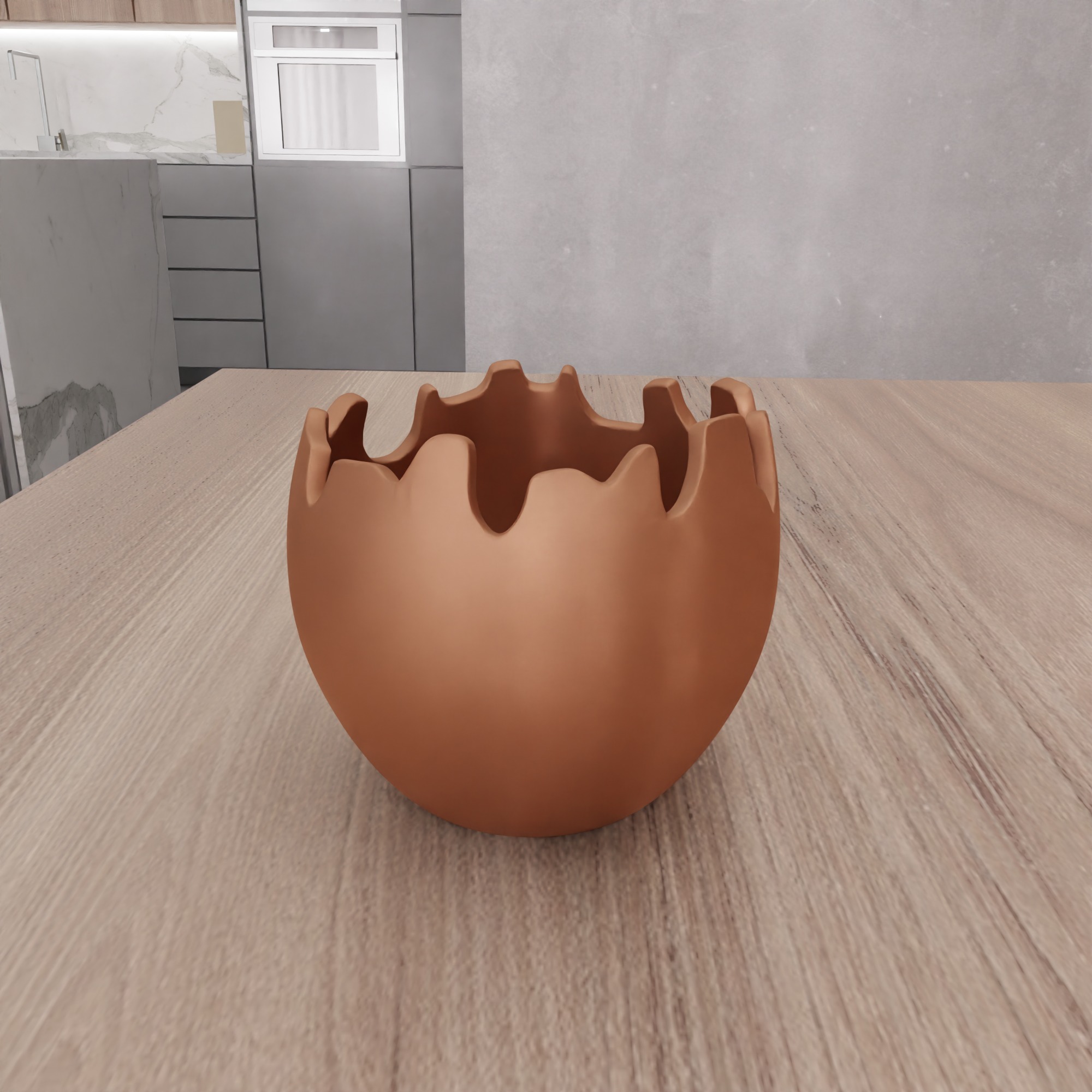 Easter Crack Egg Ornament - 324 3D print model_12