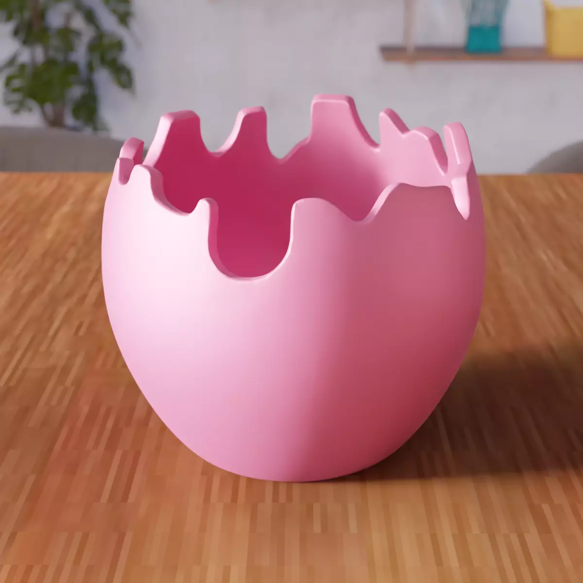 Easter Crack Egg Ornament - 324 3D print model_6