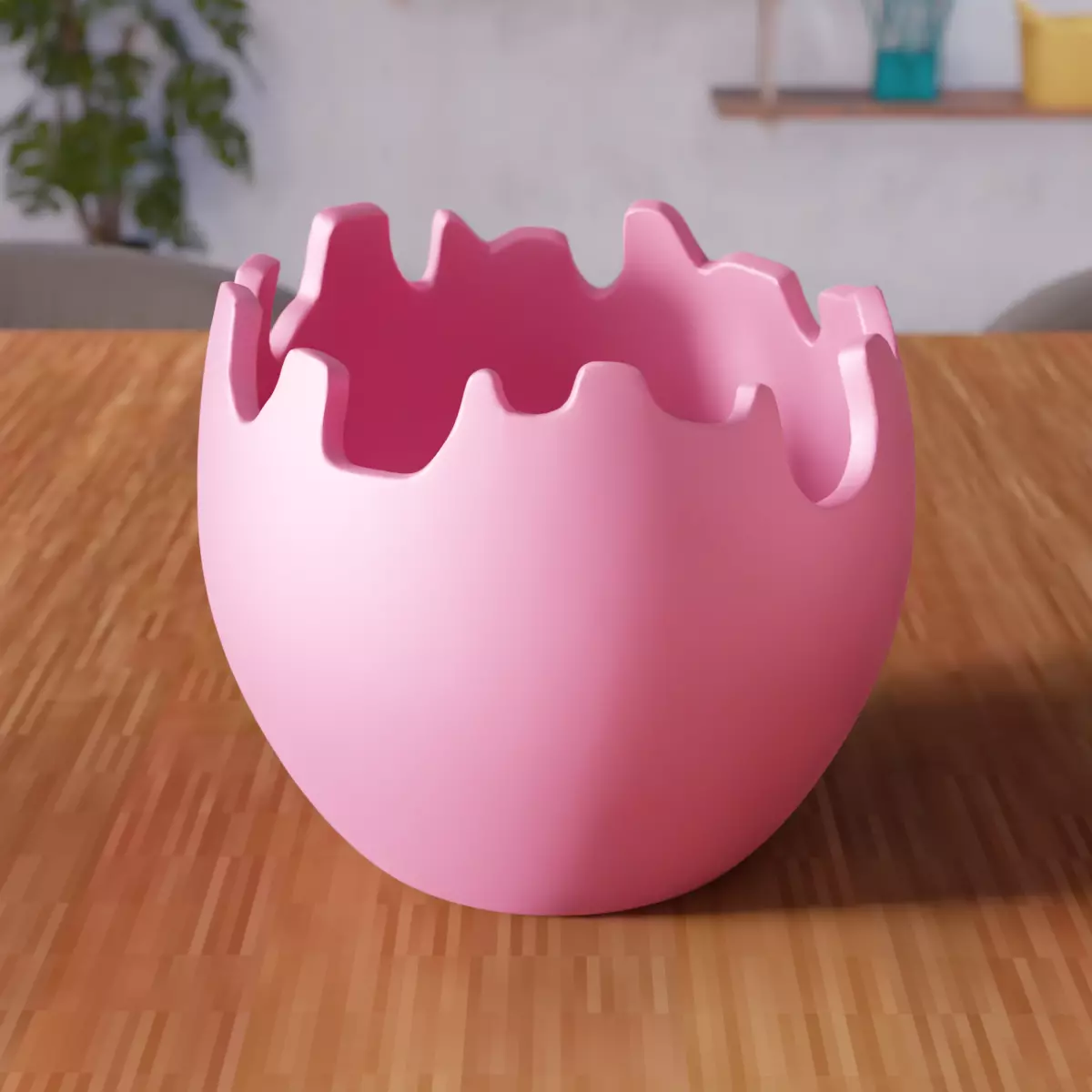 Easter Crack Egg Ornament - 324 3D print model_0