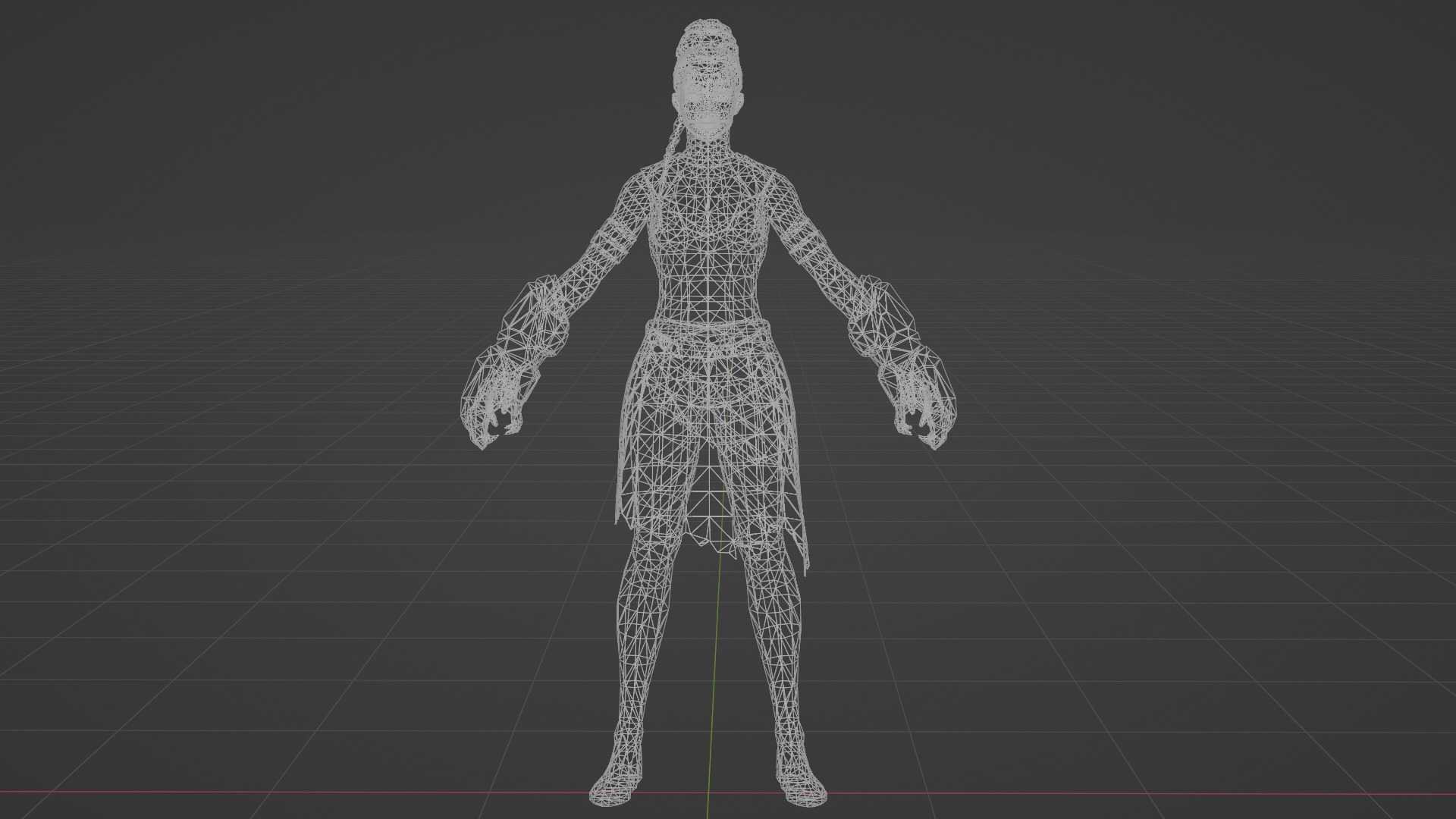 Shuri  Low-poly 3D model_6