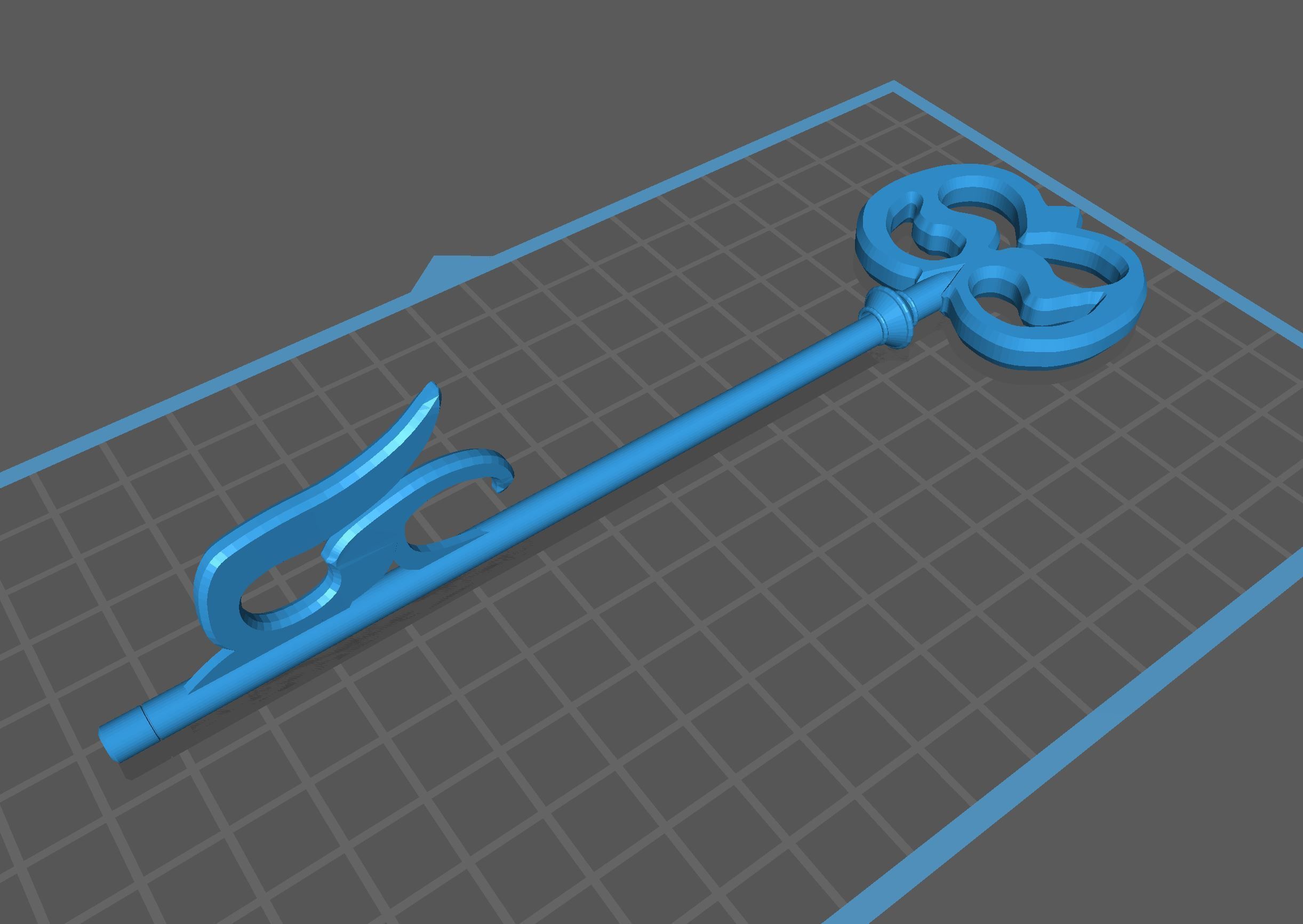 DARK FOREST KEY - Llave del Bosque Negro - STL 3D print model_7