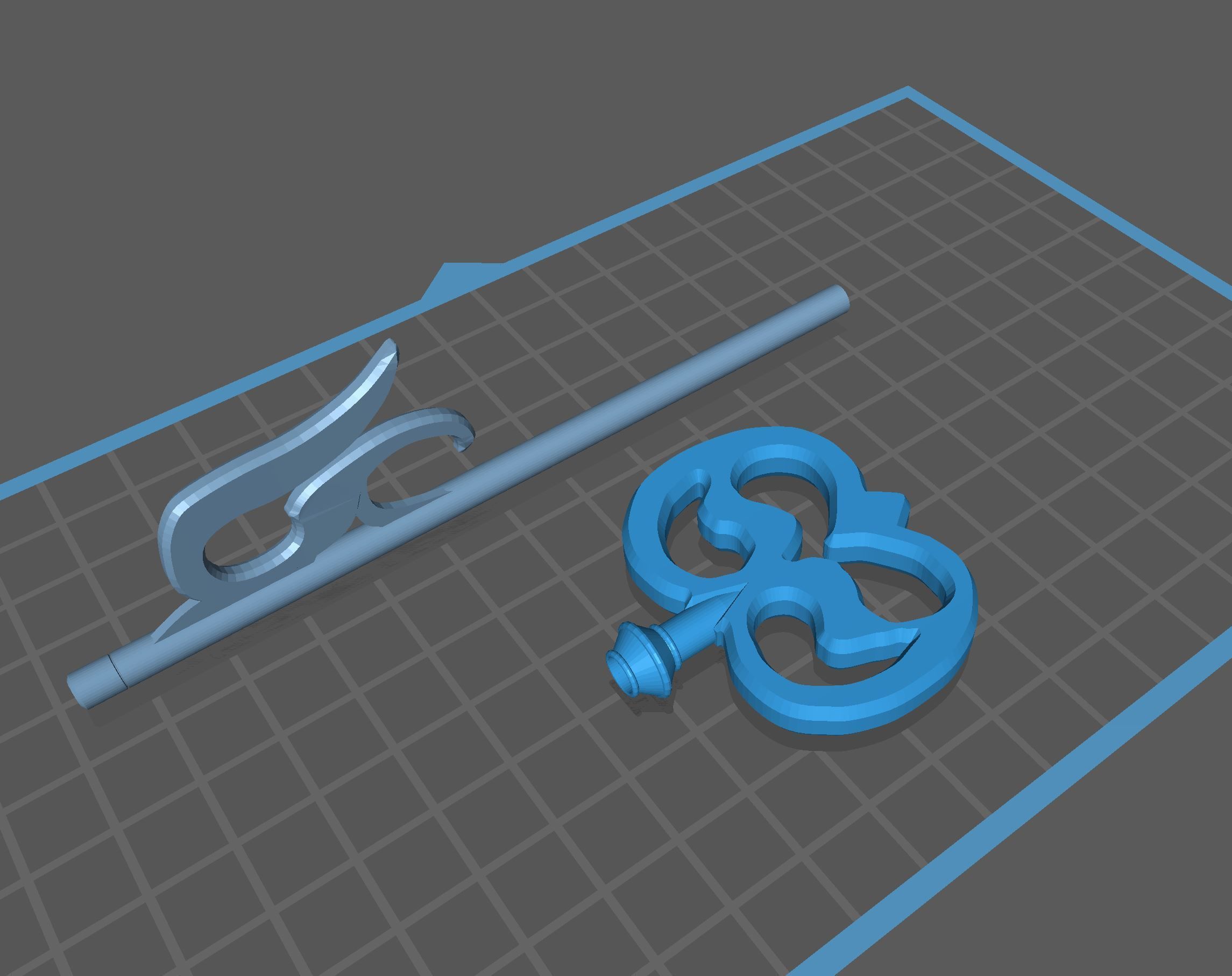 DARK FOREST KEY - Llave del Bosque Negro - STL 3D print model_8