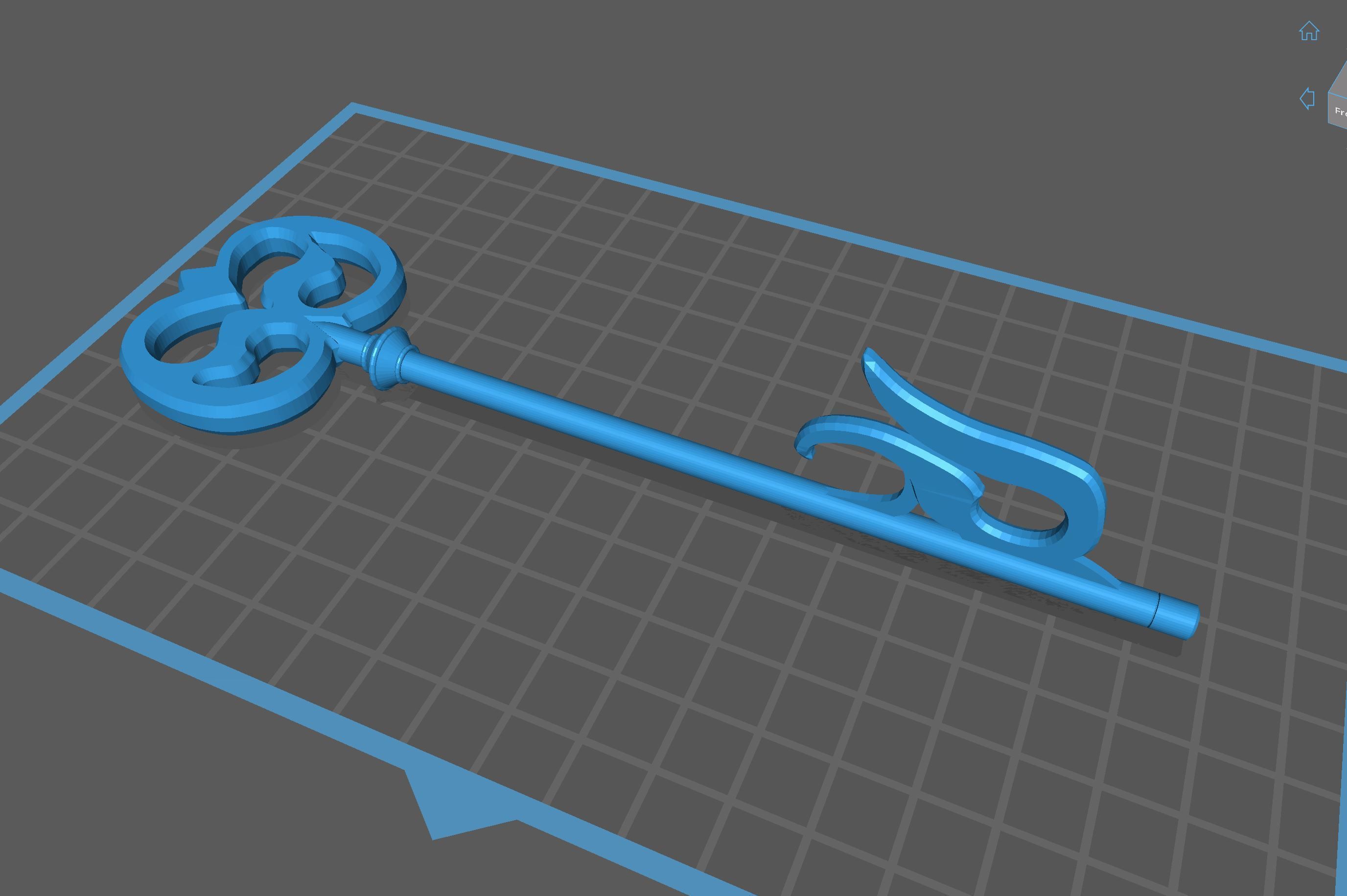 DARK FOREST KEY - Llave del Bosque Negro - STL 3D print model_6