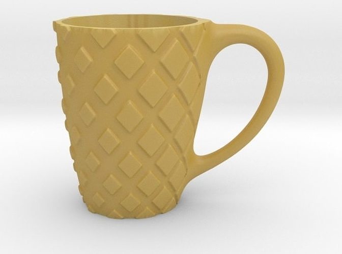 Rombhus Mug 3D print model
