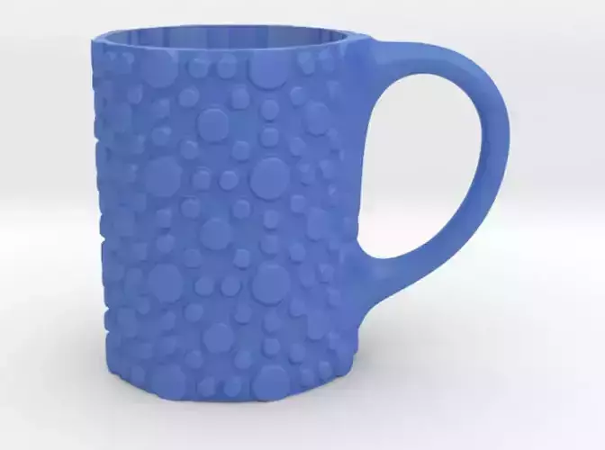 Dots mug 3D print model