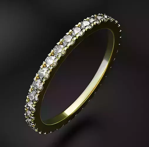 Ring 3D Model With Blender File  Free 3D model