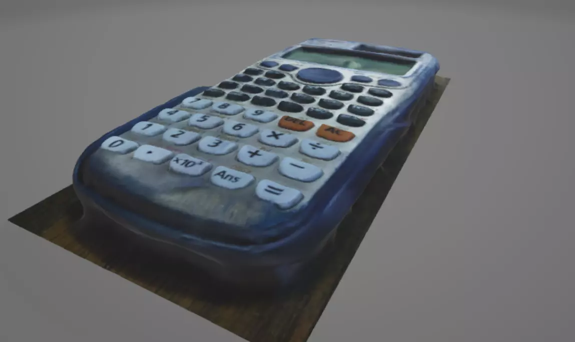 3d scanned calculator model 3D model_0